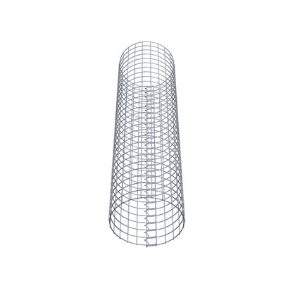 Coluna de gabião diâmetro 37 cm MW 5 x 5 cm redondo