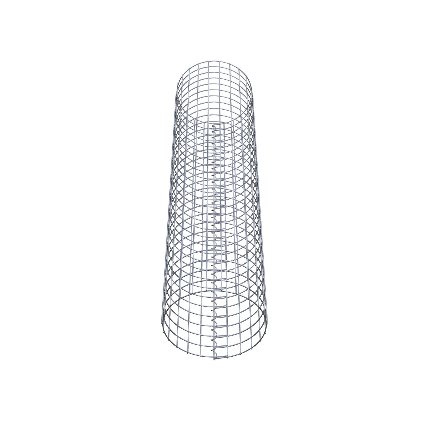 Coluna de gabião diâmetro 37 cm MW 5 x 5 cm redondo