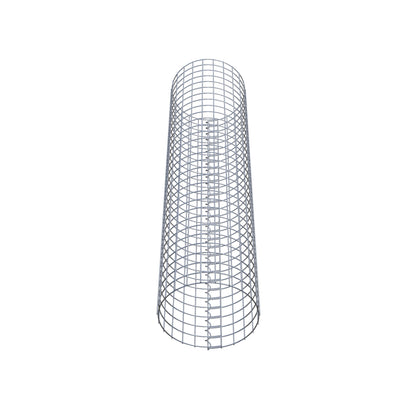 Coluna de gabião diâmetro 37 cm MW 5 x 5 cm redondo