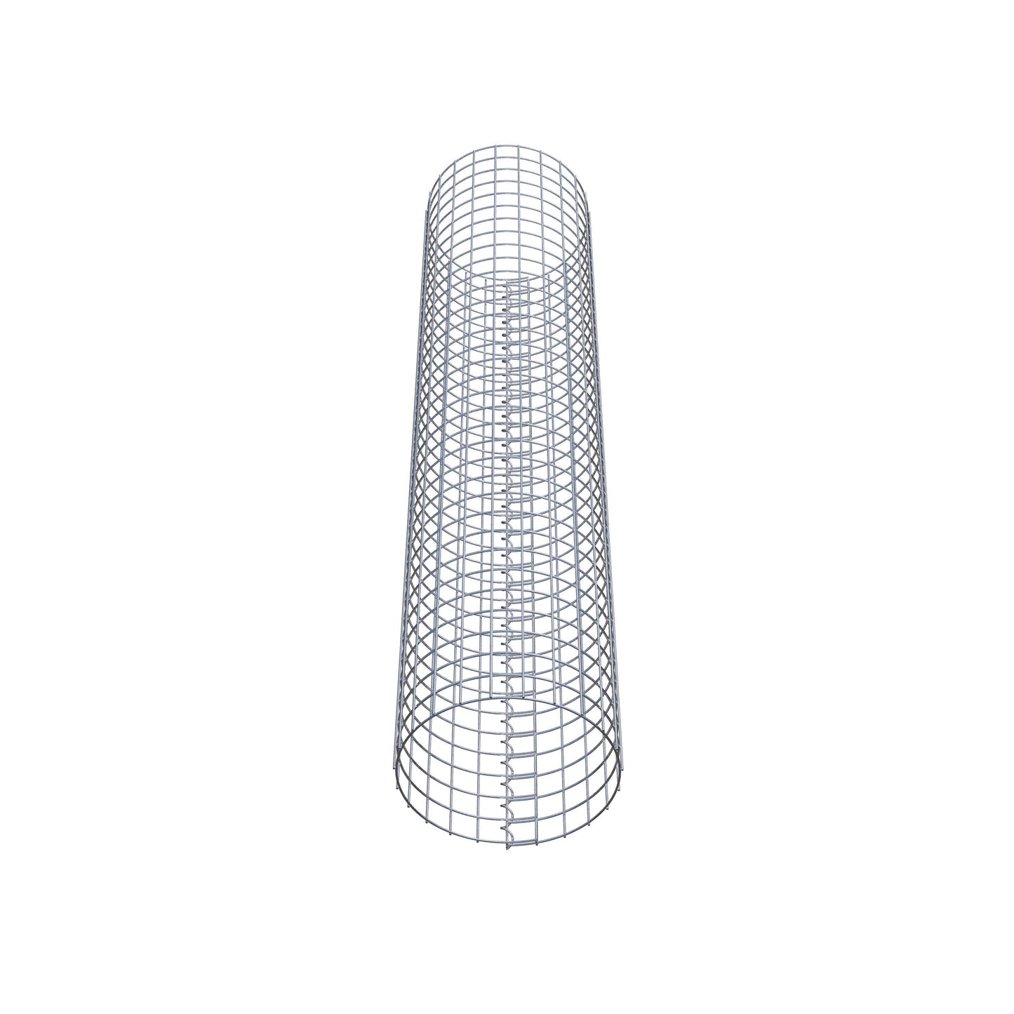 Coluna de gabião diâmetro 37 cm MW 5 x 5 cm redondo