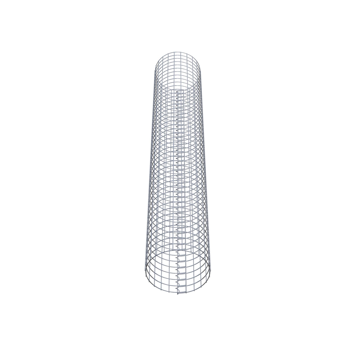 Coluna de gabião diâmetro 37 cm MW 5 x 5 cm redondo