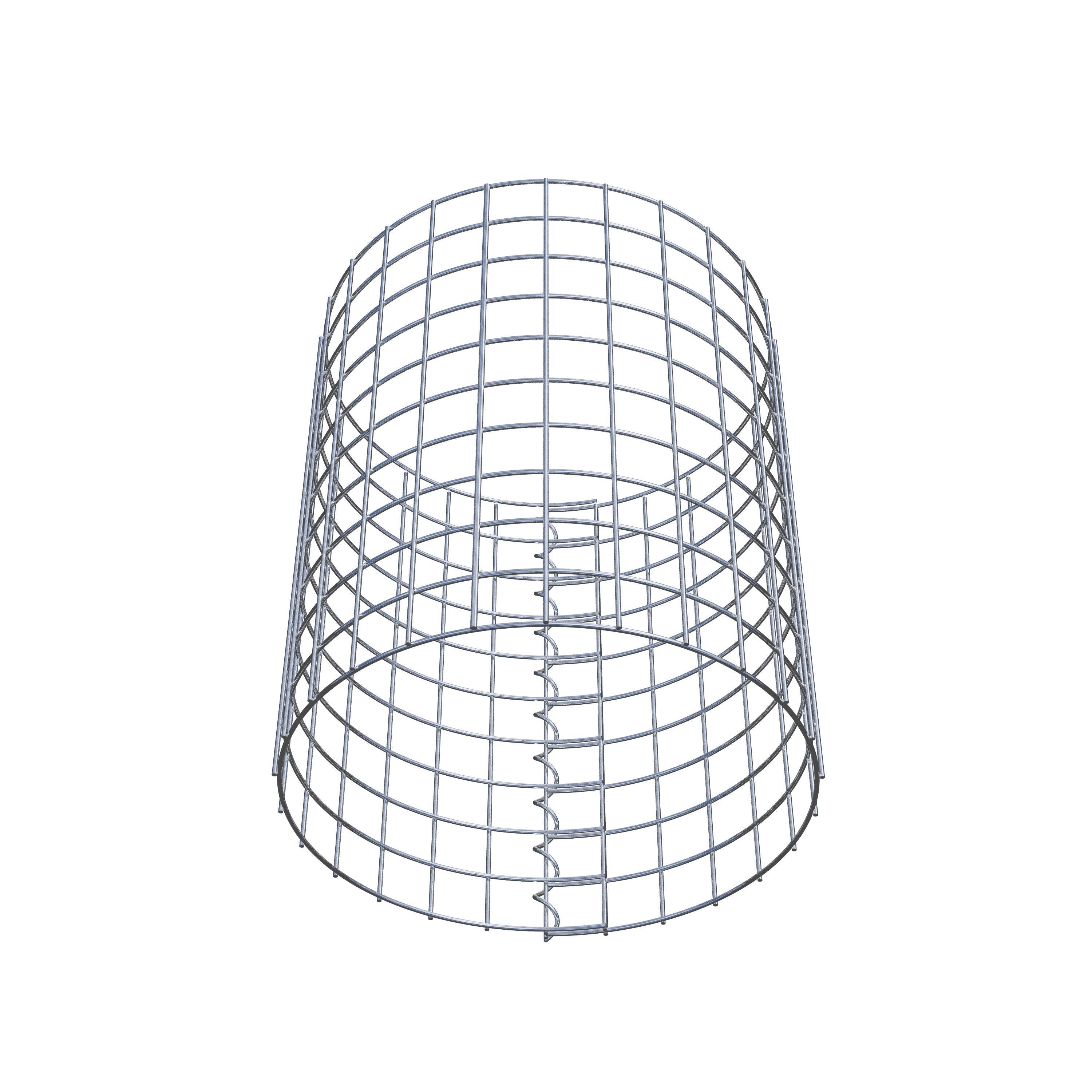 Coluna de gabião diâmetro 42 cm MW 5 x 5 cm redondo