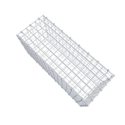 Gabion 80 cm x 40 cm x 30 cm (L x H x P), mailles 5 x 5 cm, anneau en spirale