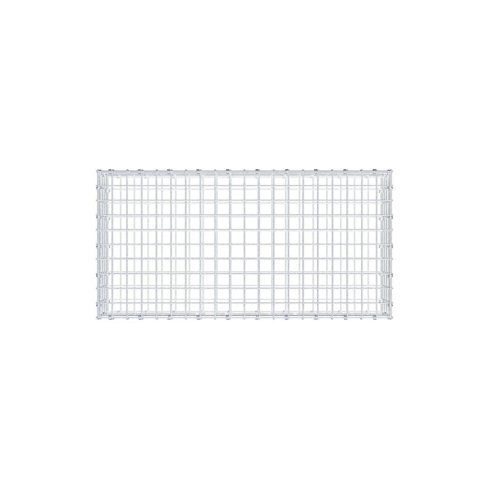 Gabion 100 cm x 20 cm x 50 cm (L x H x P), mailles 5 x 5 cm, anneau en spirale