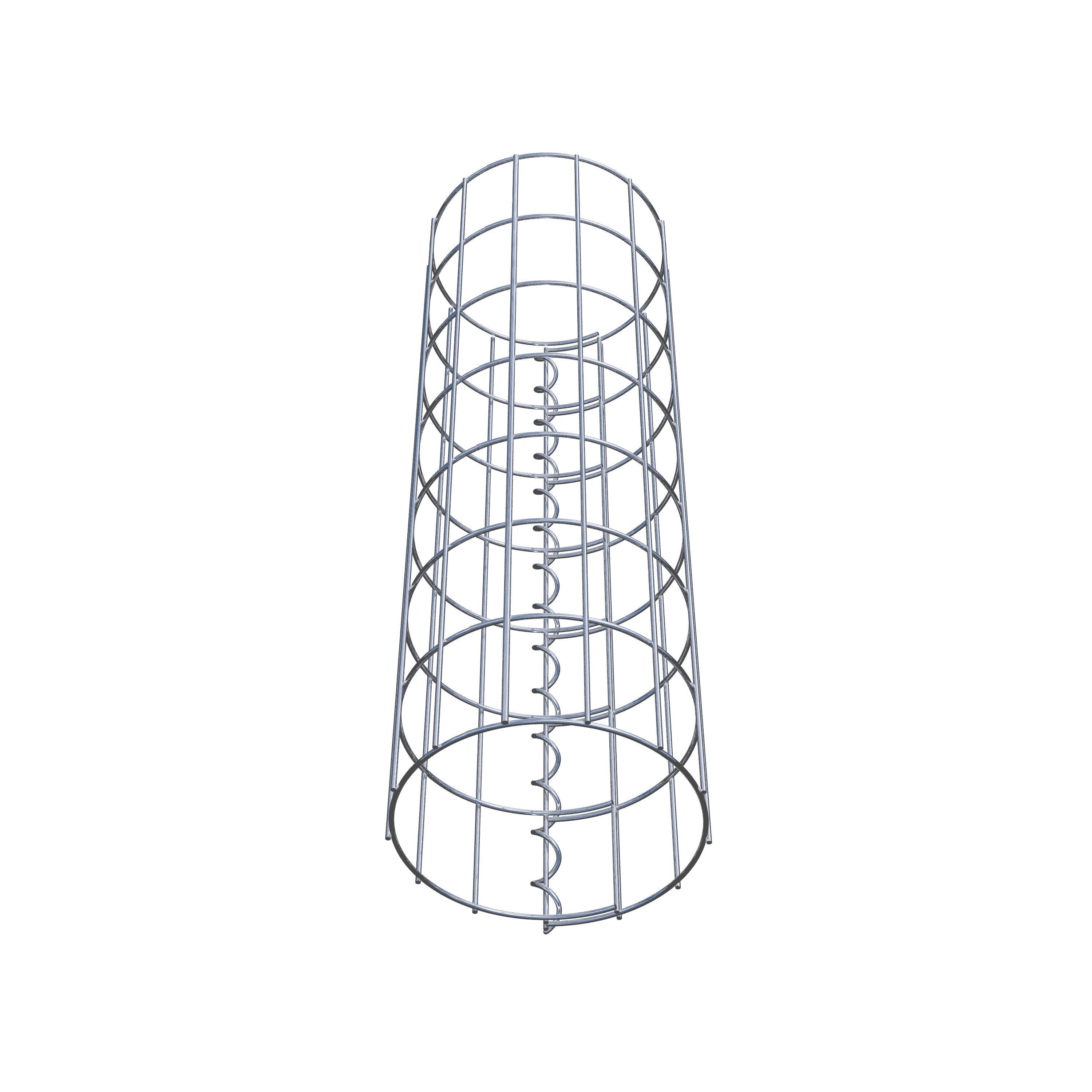 Gabion column diameter 22 cm, MW 5 x 10 cm round