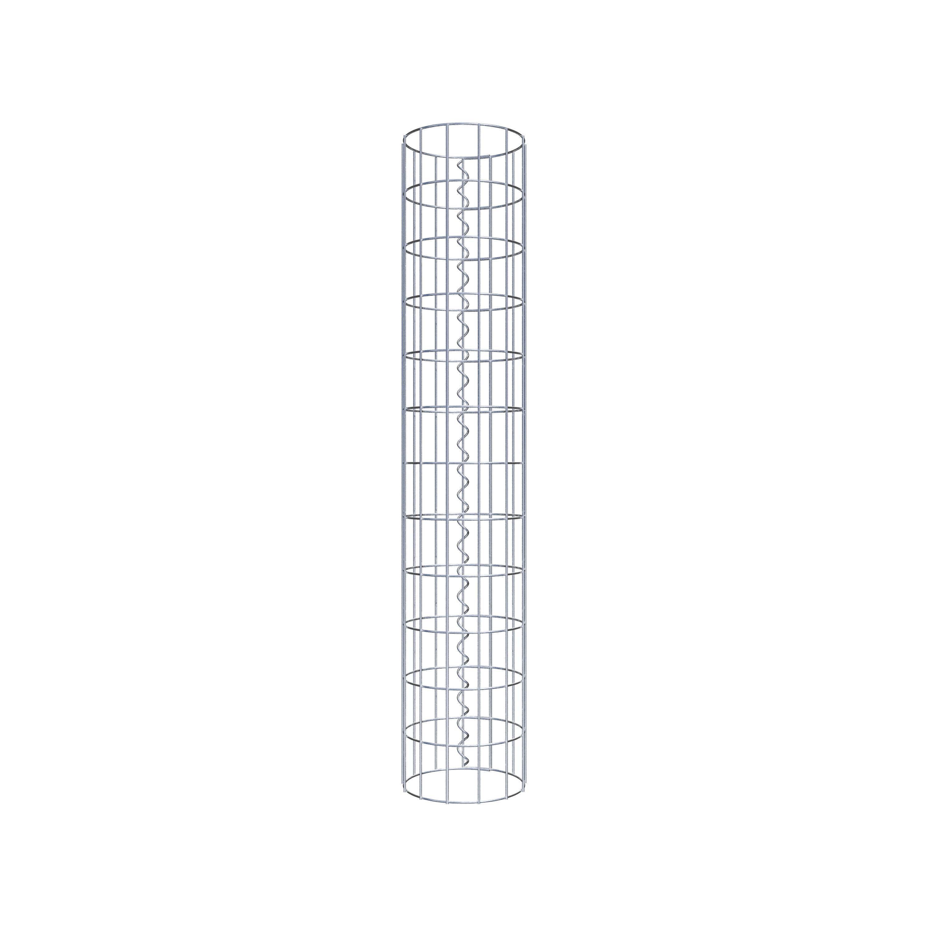 Gabion column diameter 22 cm, MW 5 x 10 cm round