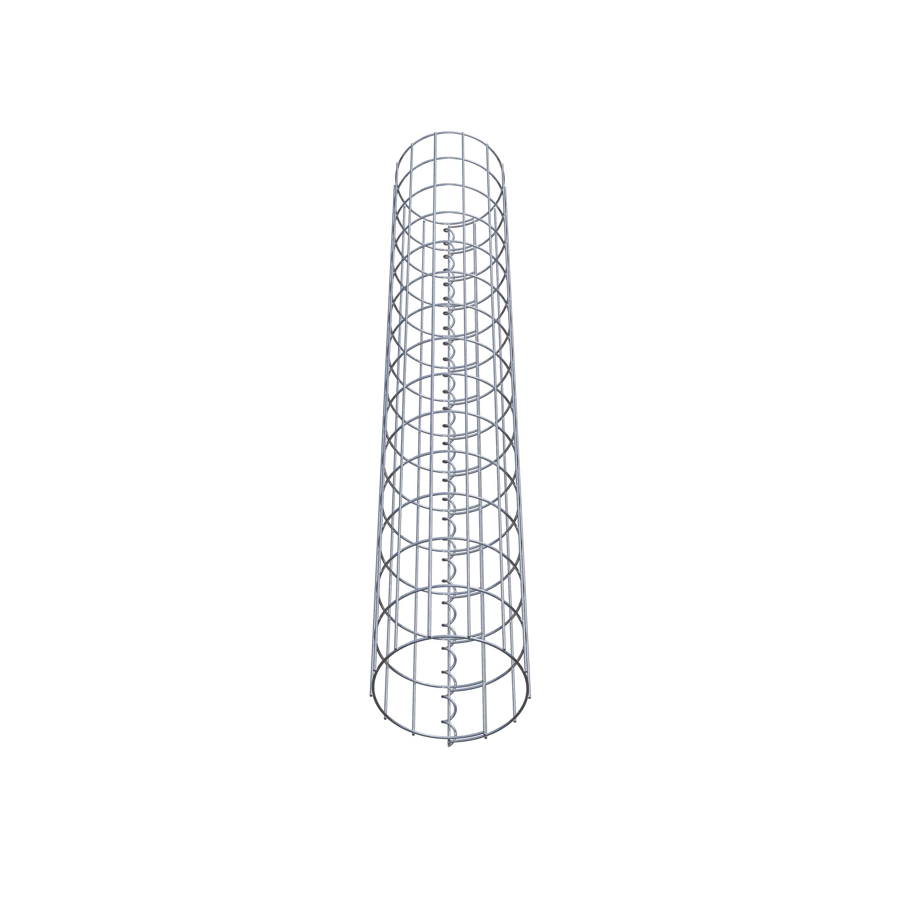 Gabion column diameter 22 cm, MW 5 x 10 cm round