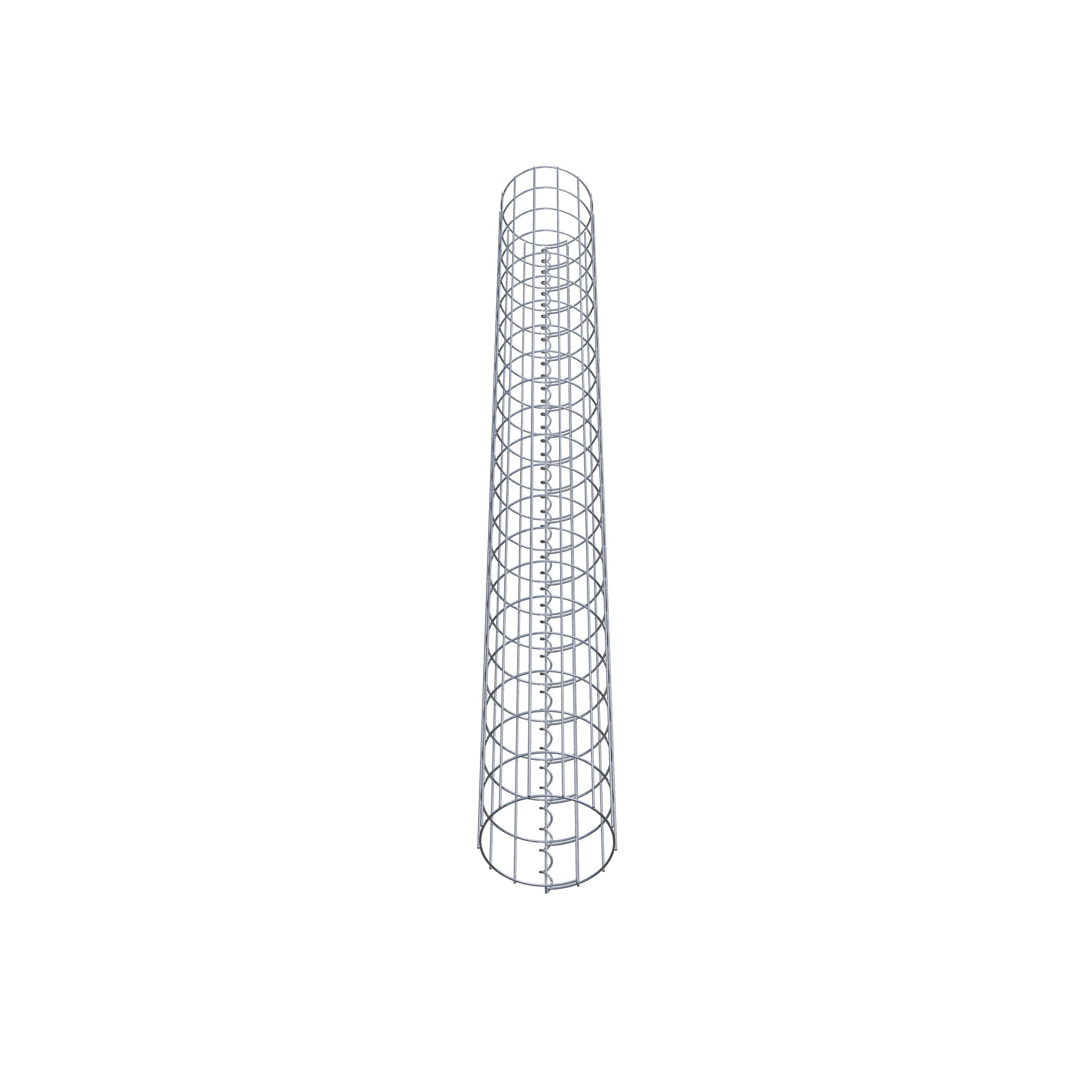 Gabion column diameter 22 cm, MW 5 x 10 cm round