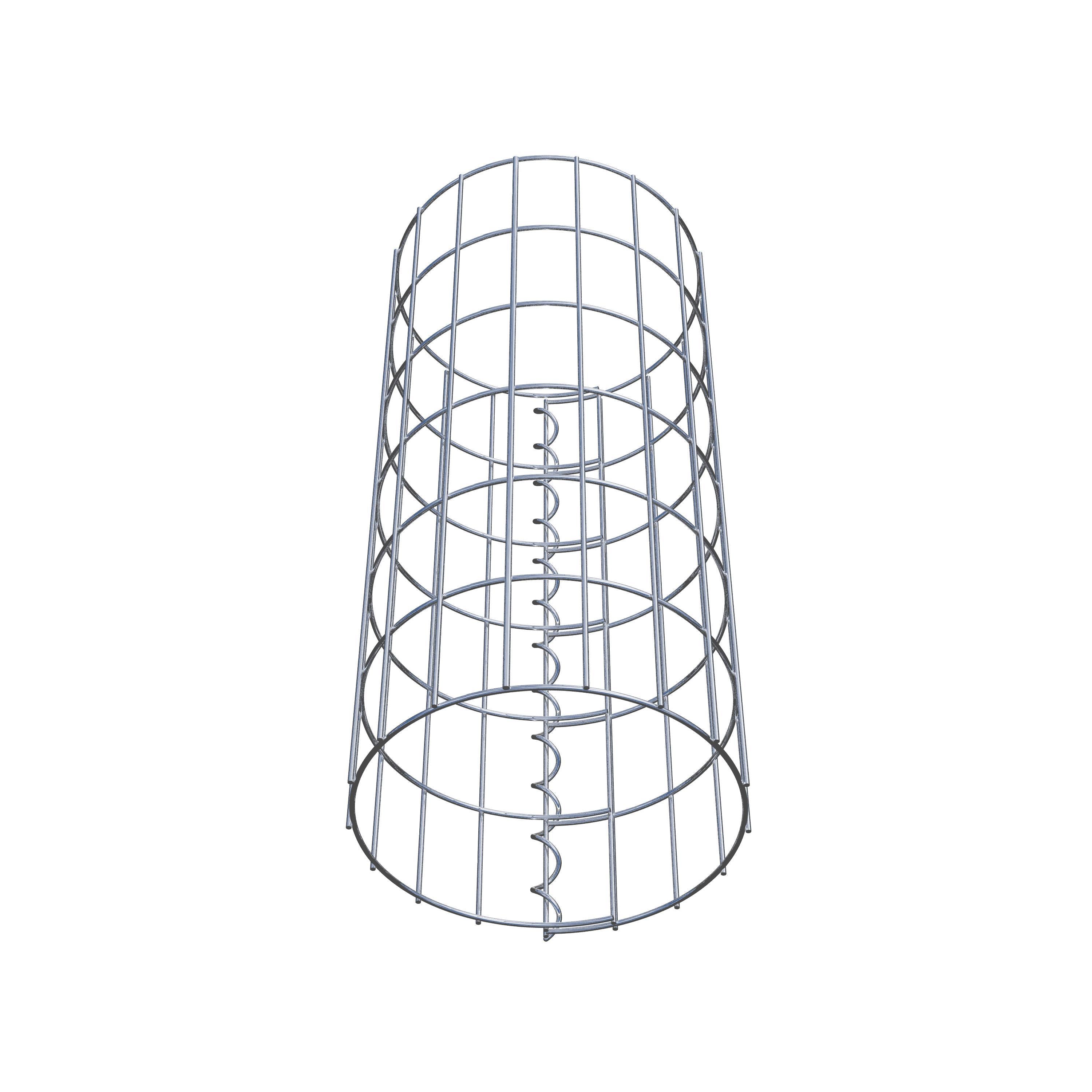 Colonna di gabbioni diametro 27 cm, MW 5 x 10 cm rotonda