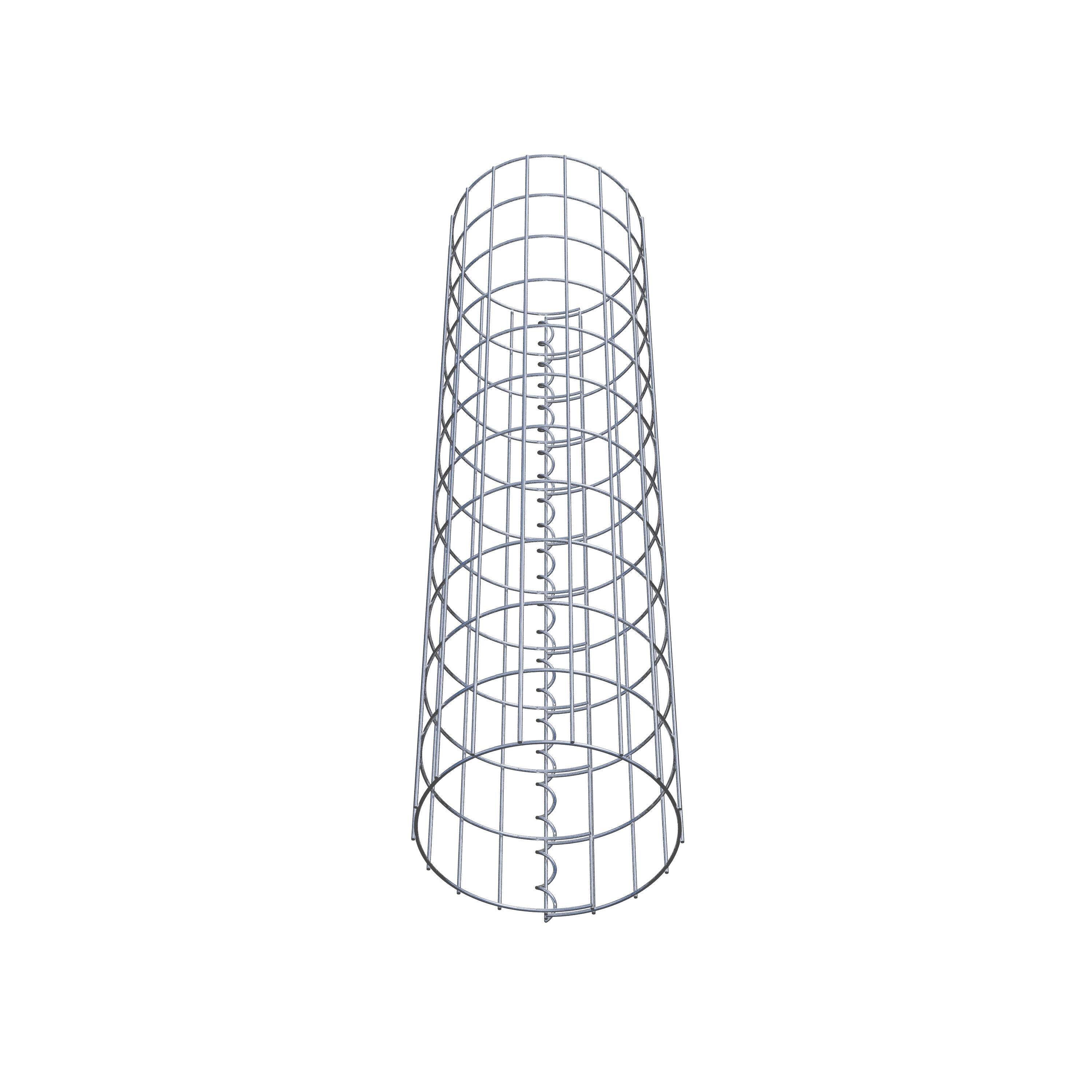 Colonna di gabbioni diametro 27 cm, MW 5 x 10 cm rotonda