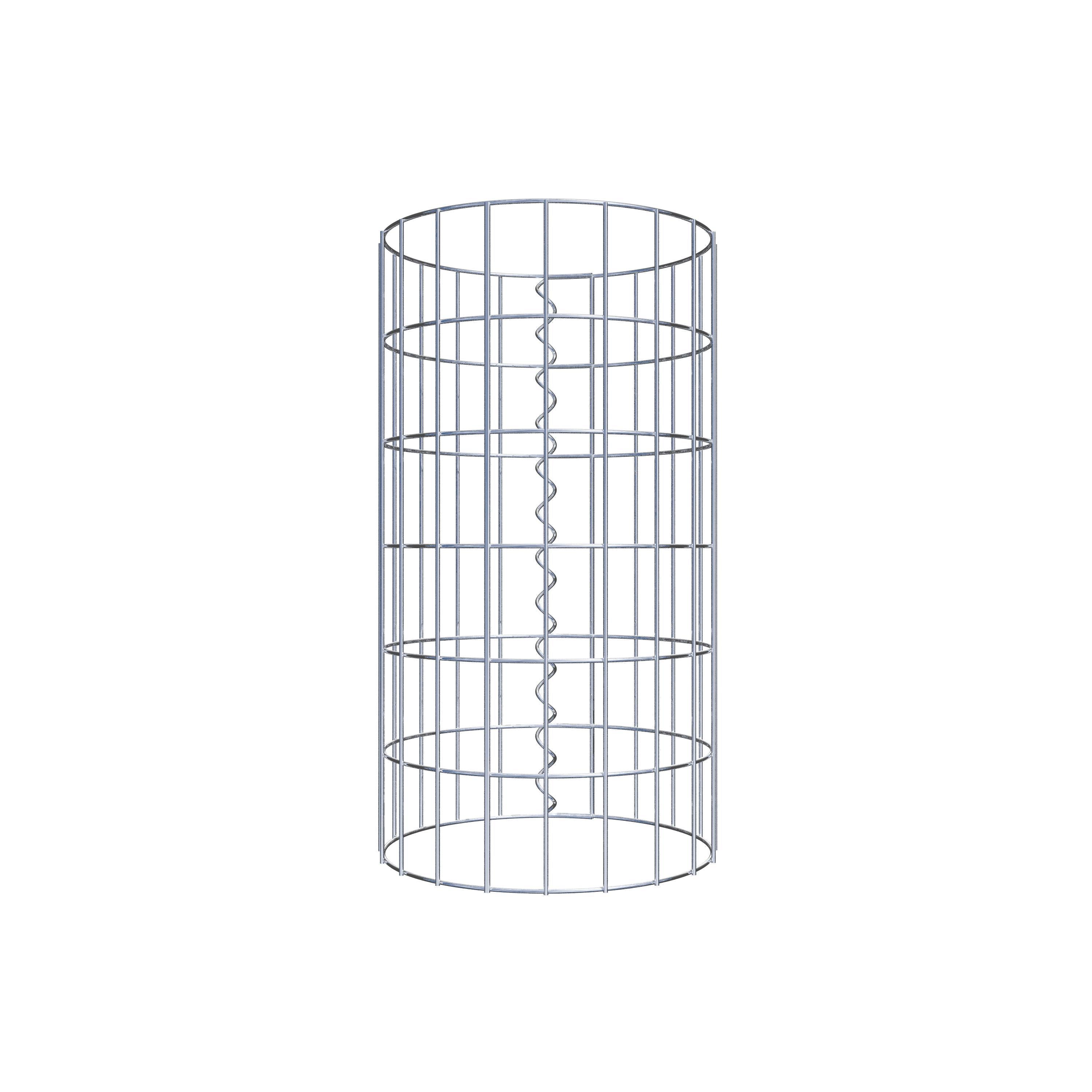 Gabionsøjle diameter 32 cm, MW 5 x 10 cm rund