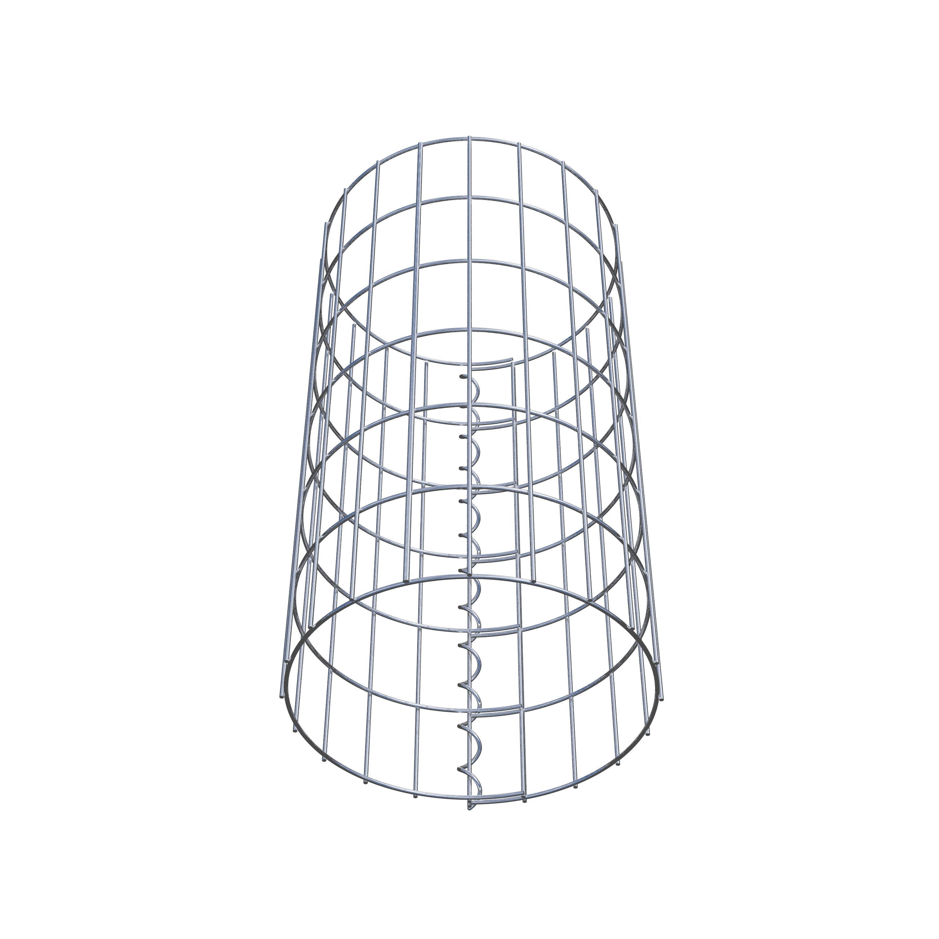 Gabionsøjle diameter 32 cm, MW 5 x 10 cm rund