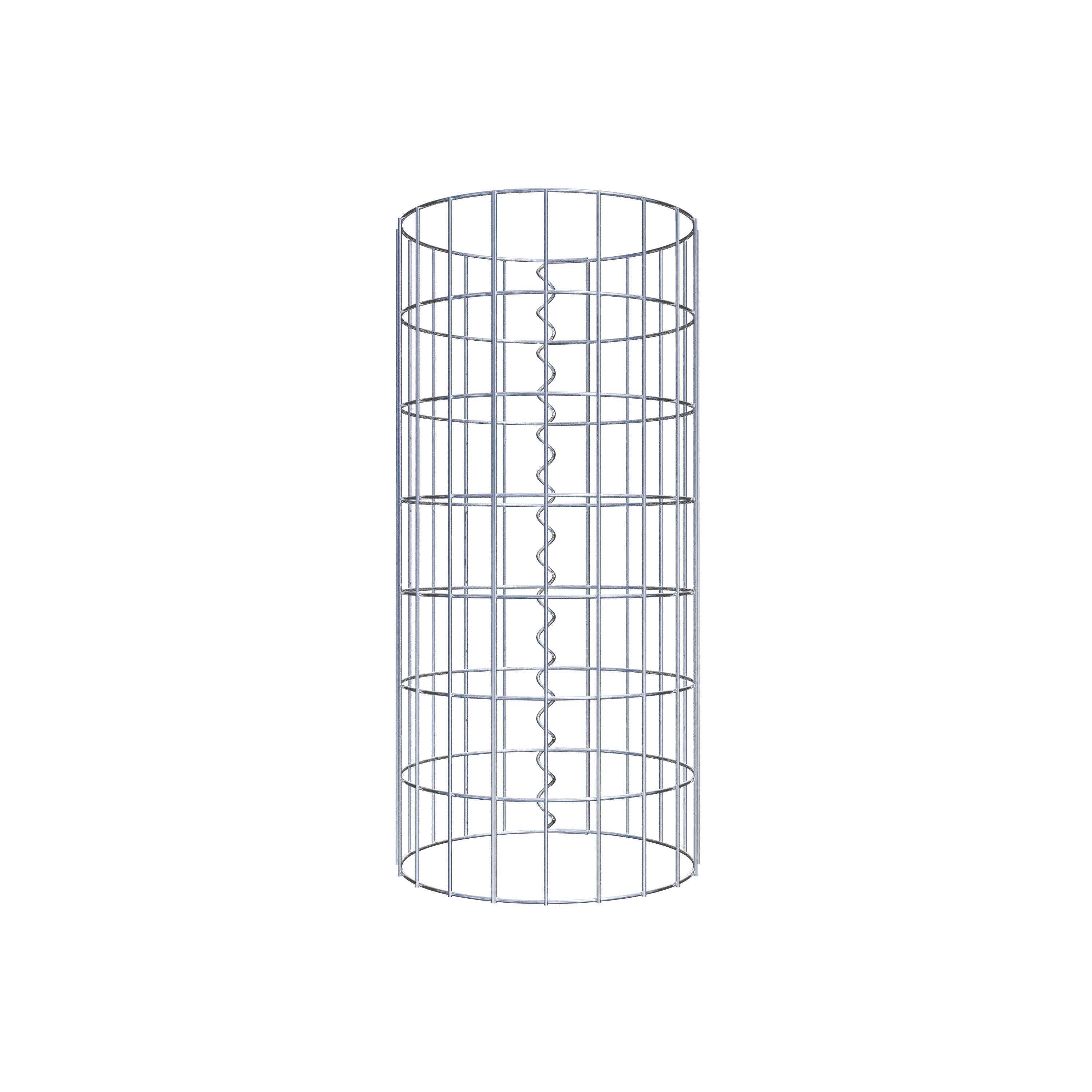 Gabionsøjle diameter 32 cm, MW 5 x 10 cm rund