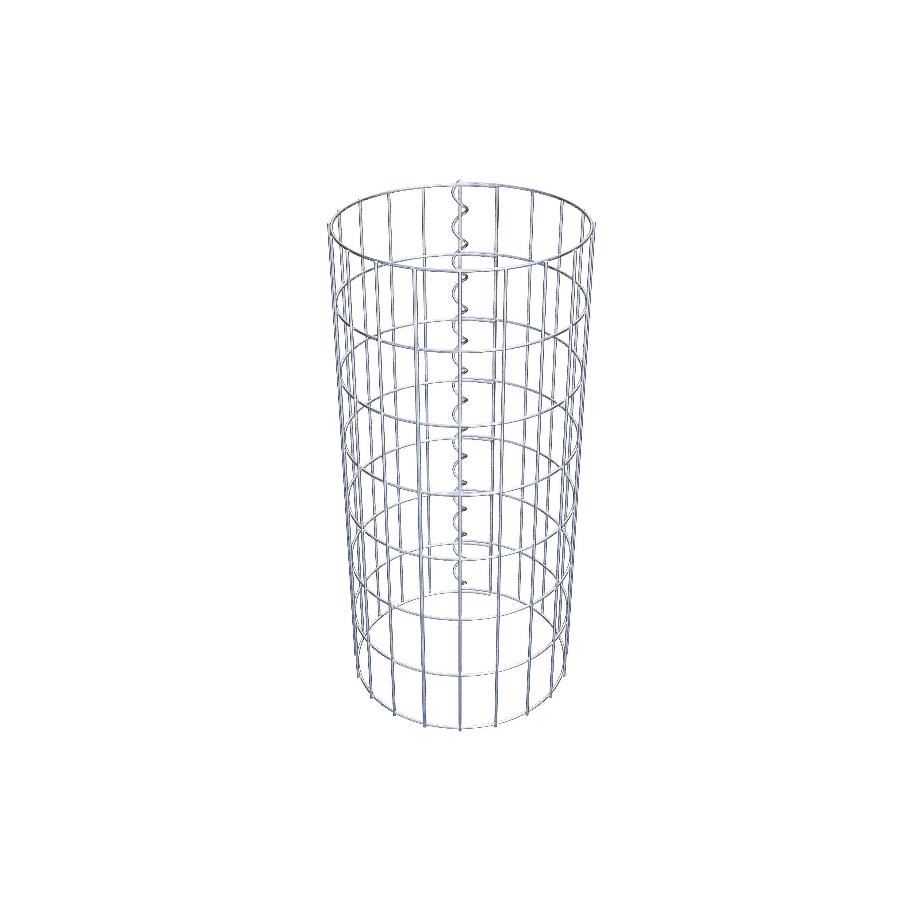 Colonna di gabbioni diametro 32 cm, MW 5 x 10 cm rotonda