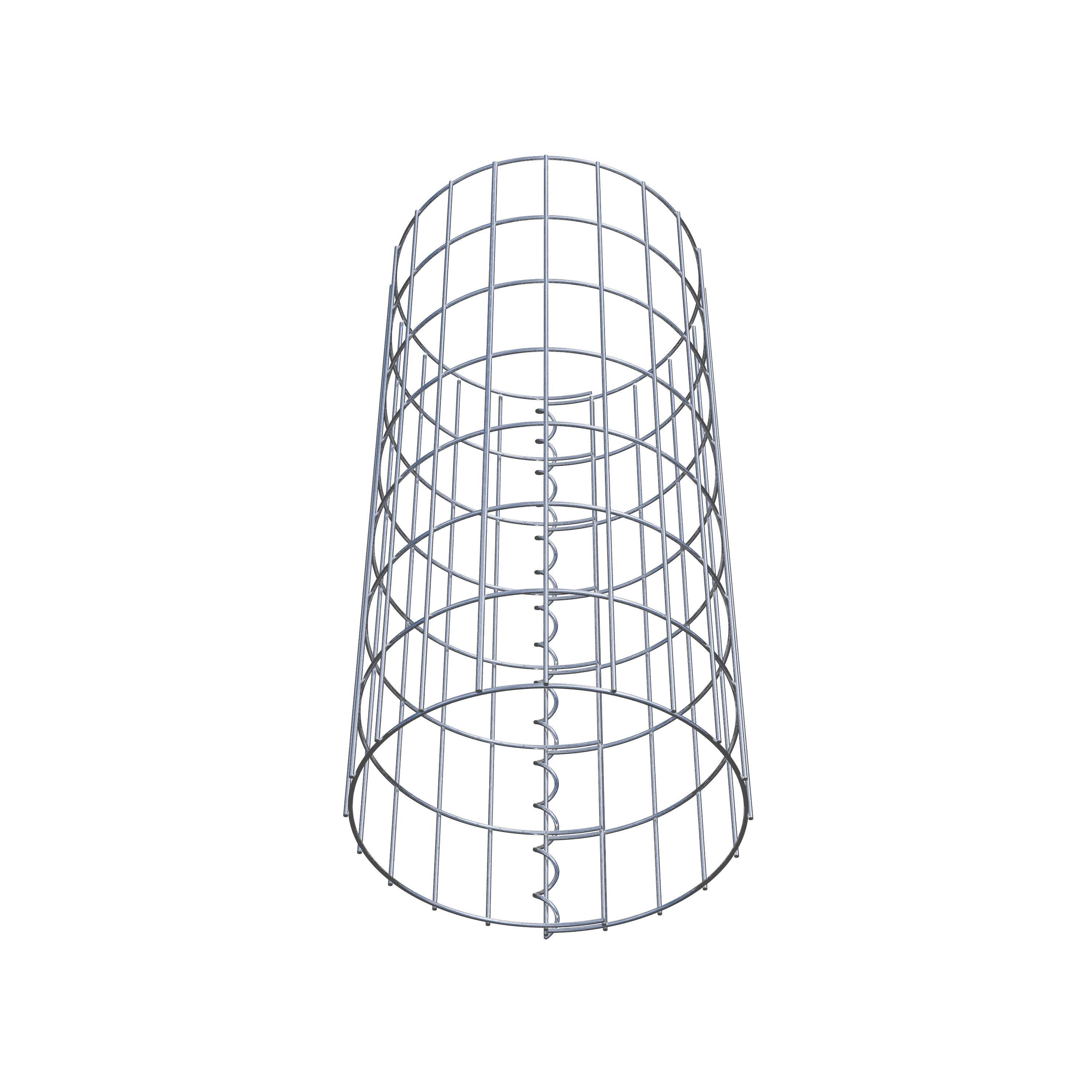 Gabionsøjle diameter 32 cm, MW 5 x 10 cm rund