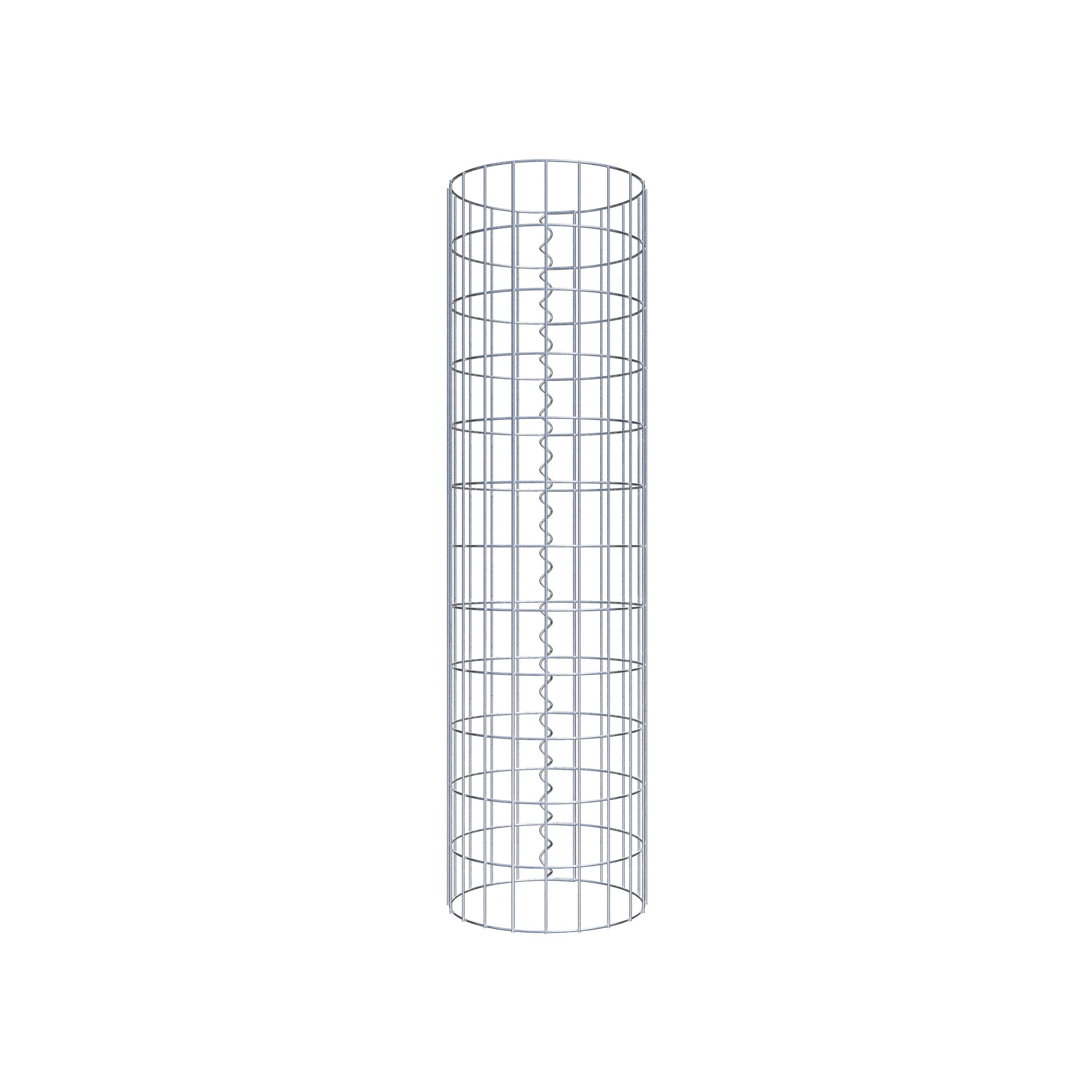 Gabionsøjle diameter 32 cm, MW 5 x 10 cm rund