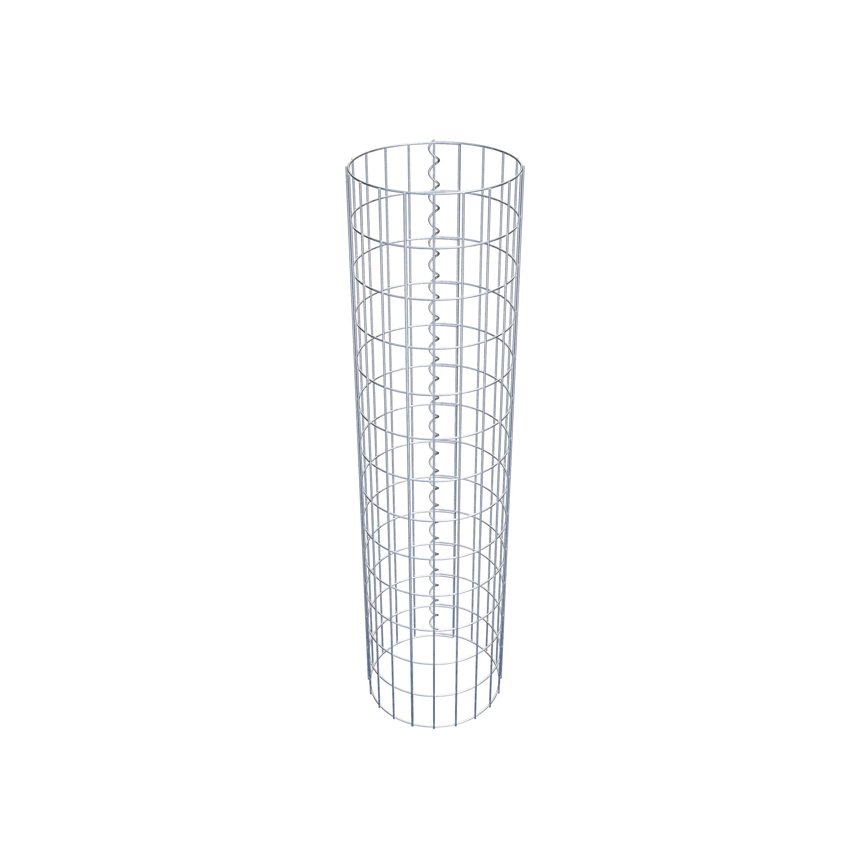 Gabionsøjle diameter 32 cm, MW 5 x 10 cm rund