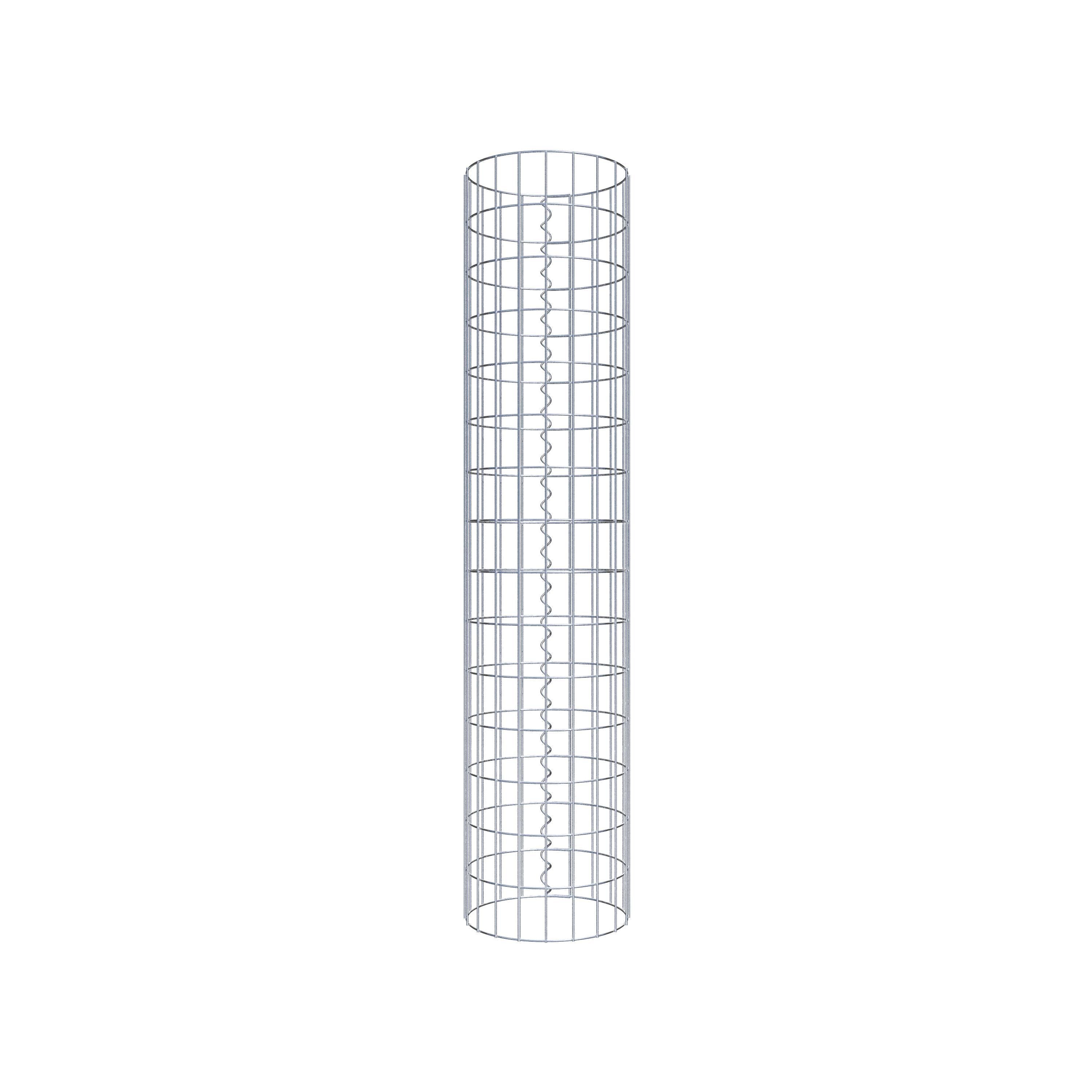 Gabionsøjle diameter 32 cm, MW 5 x 10 cm rund