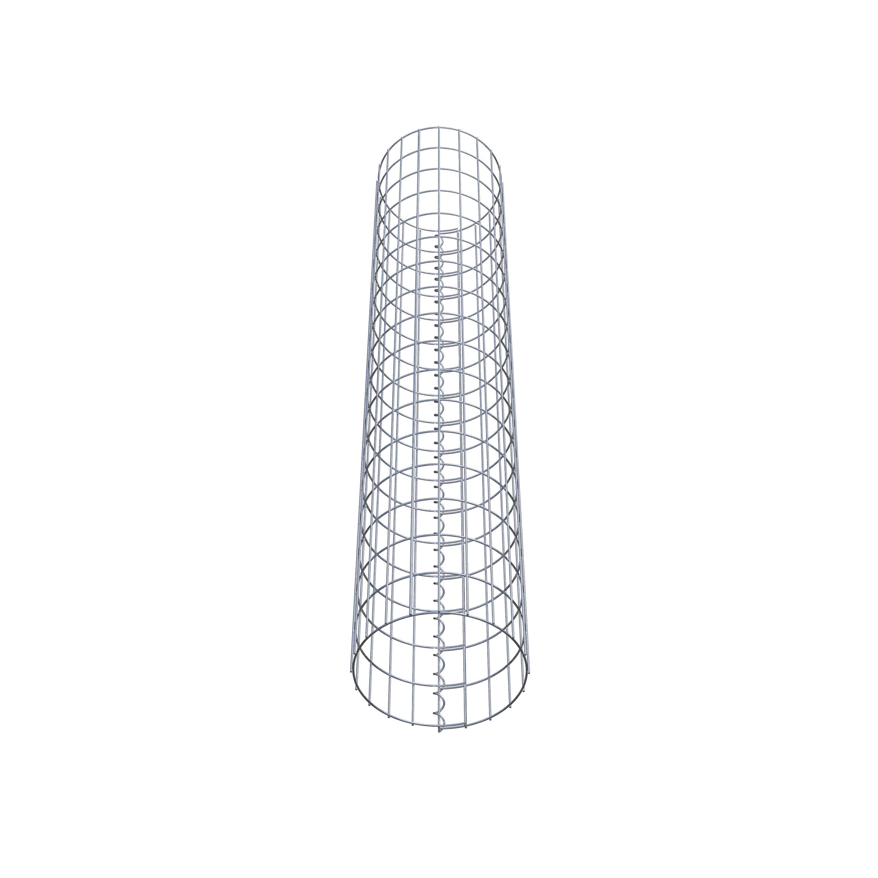 Gabionsøjle diameter 32 cm, MW 5 x 10 cm rund