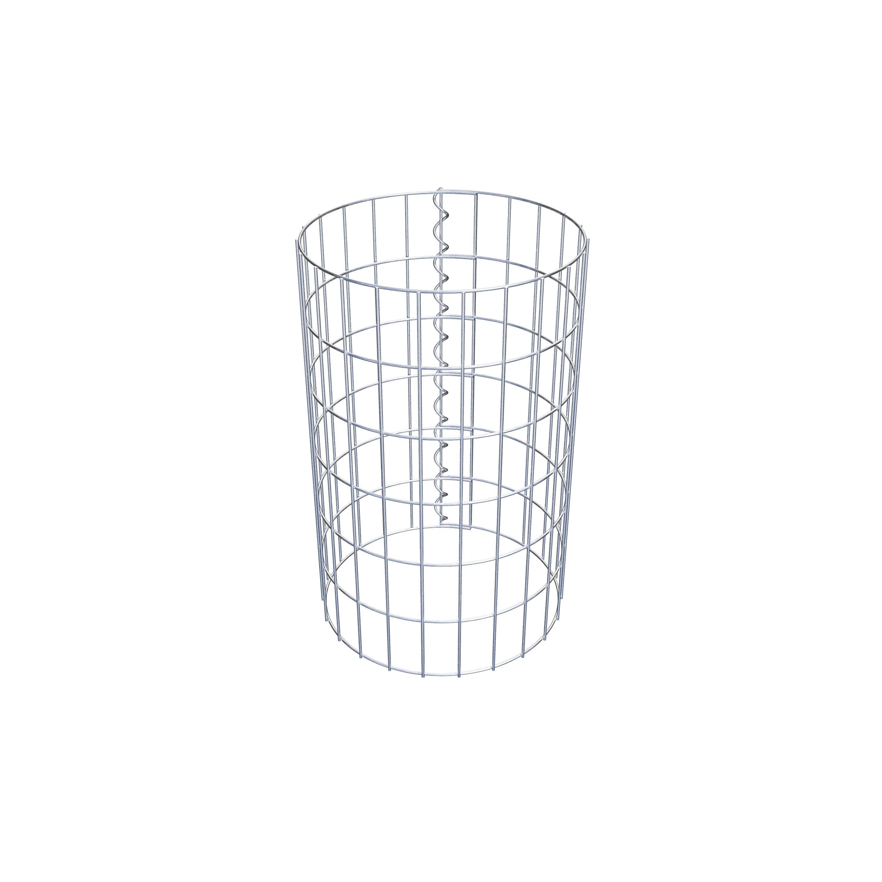 Gabion column diameter 37 cm, MW 5 x 10 cm round