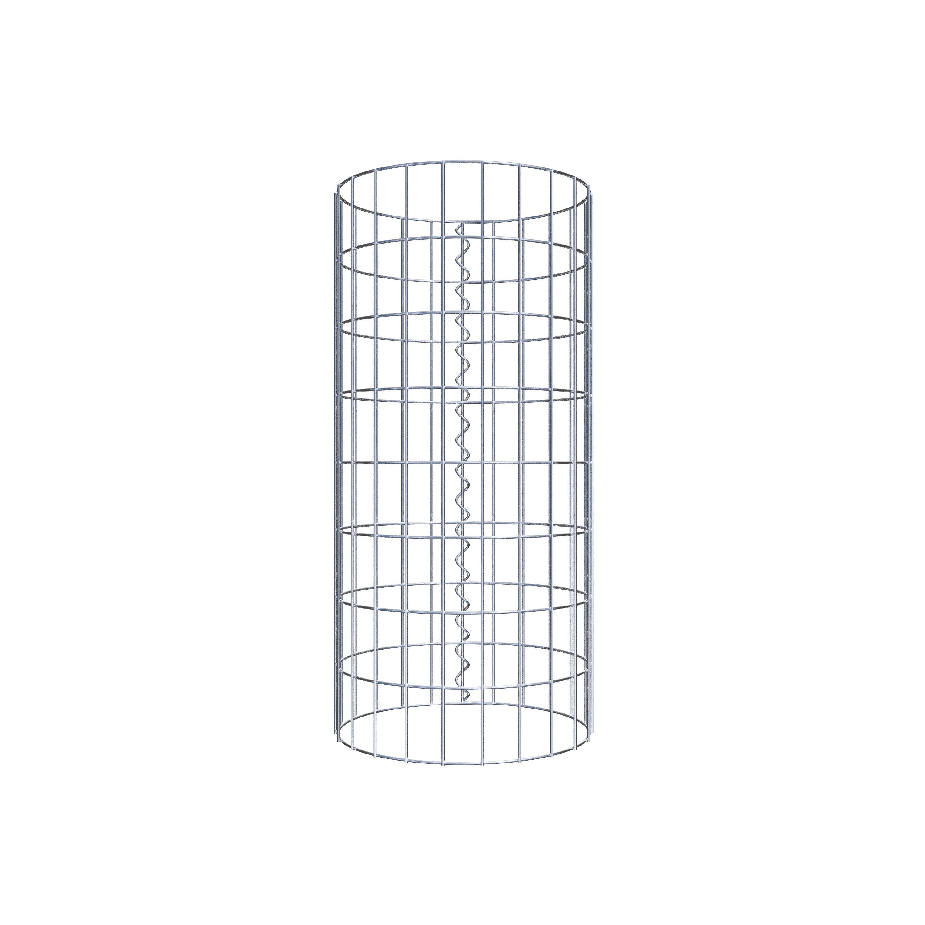 Gabion column diameter 37 cm, MW 5 x 10 cm round