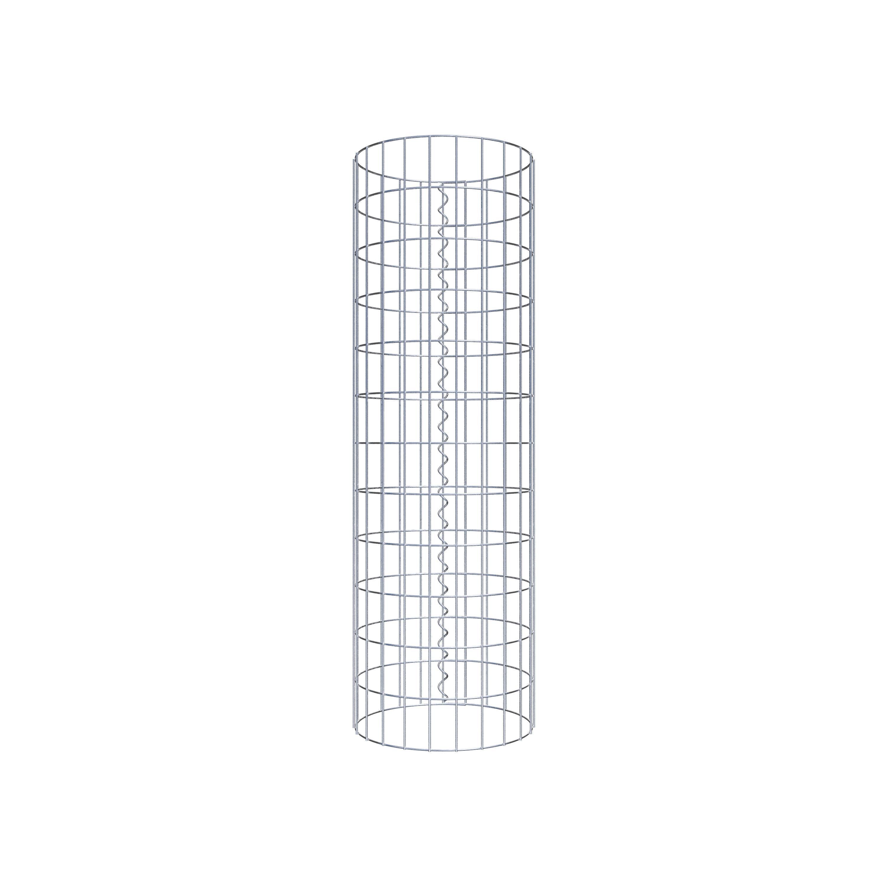 Gabion column diameter 37 cm, MW 5 x 10 cm round