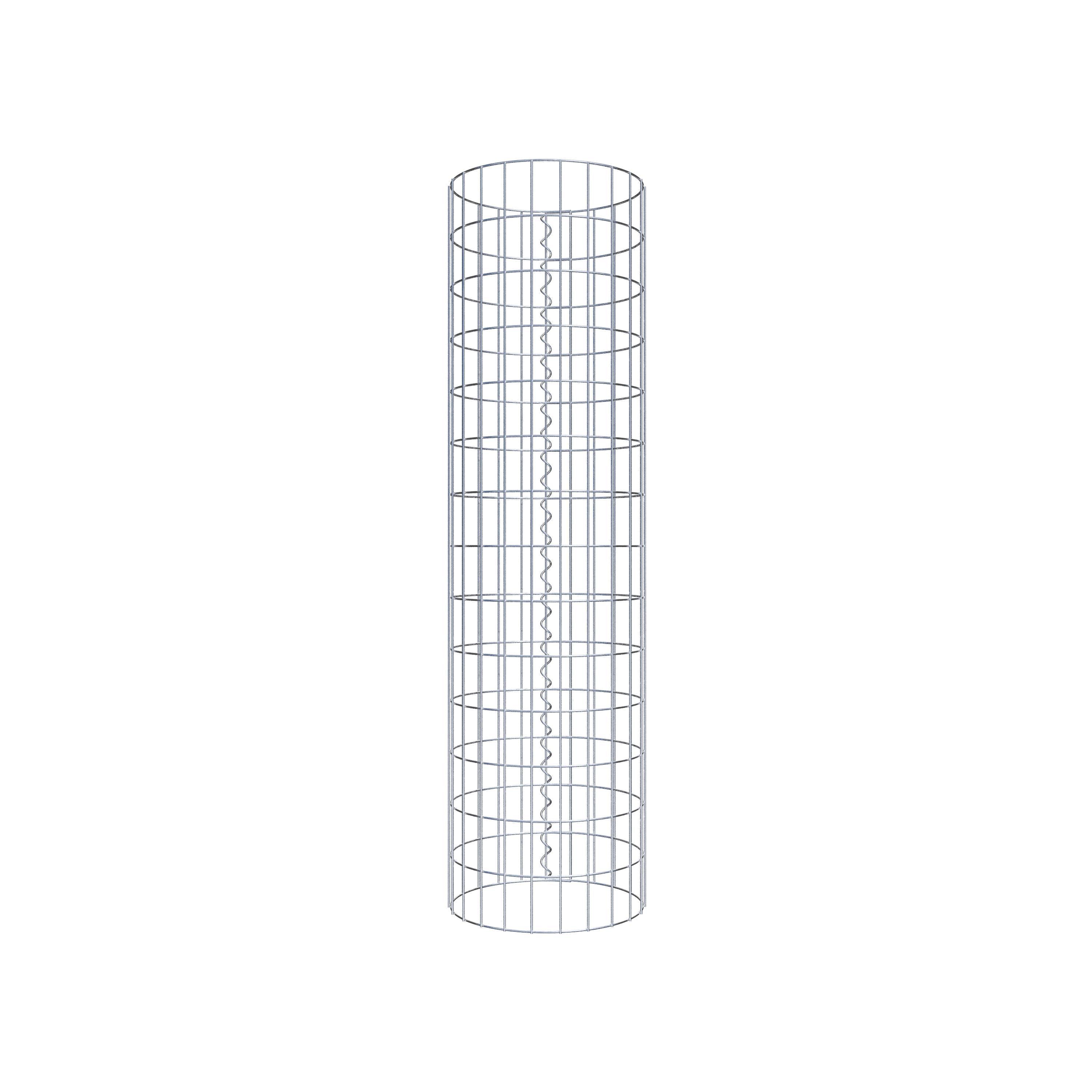 Gabion column diameter 37 cm, MW 5 x 10 cm round