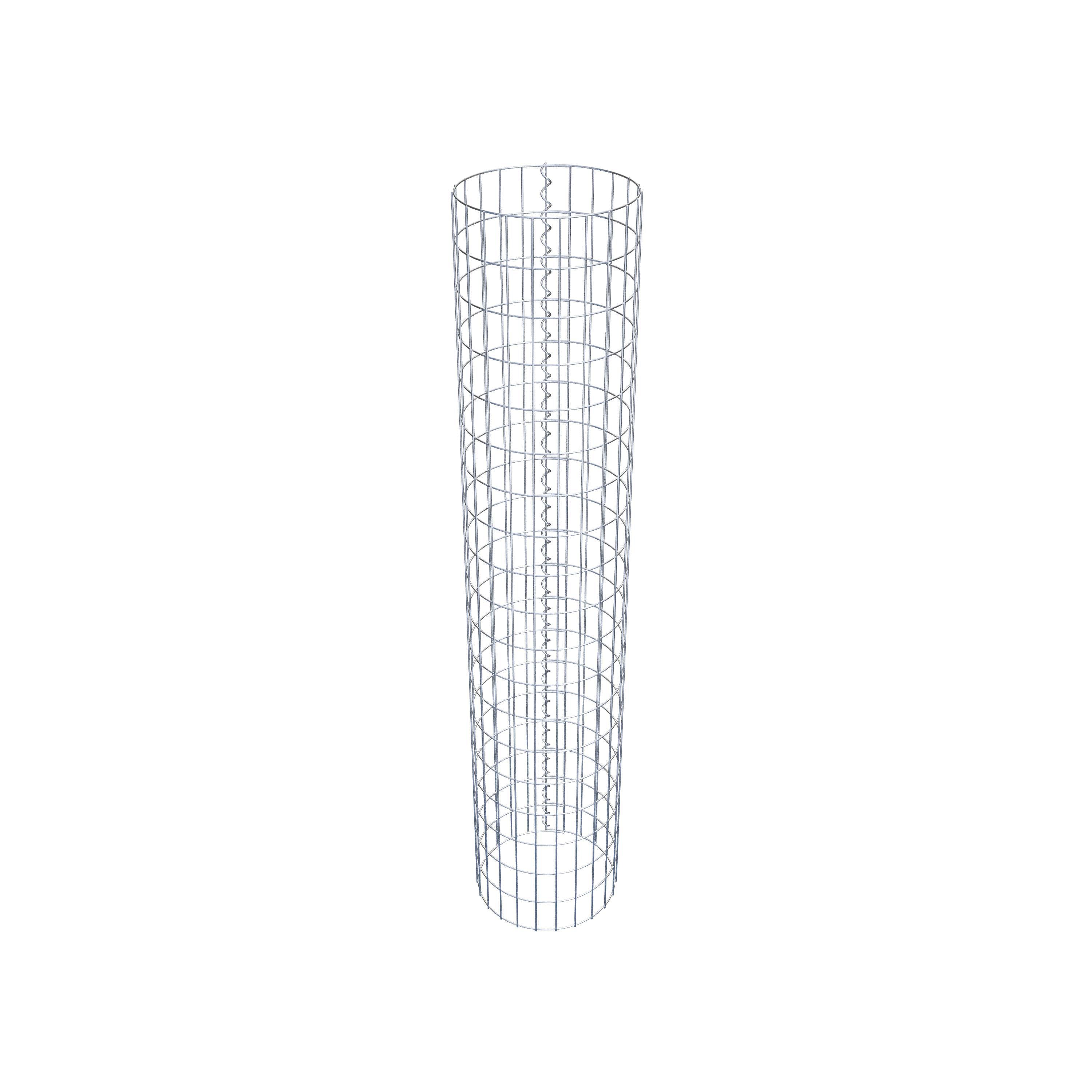 Gabion column diameter 37 cm, MW 5 x 10 cm round