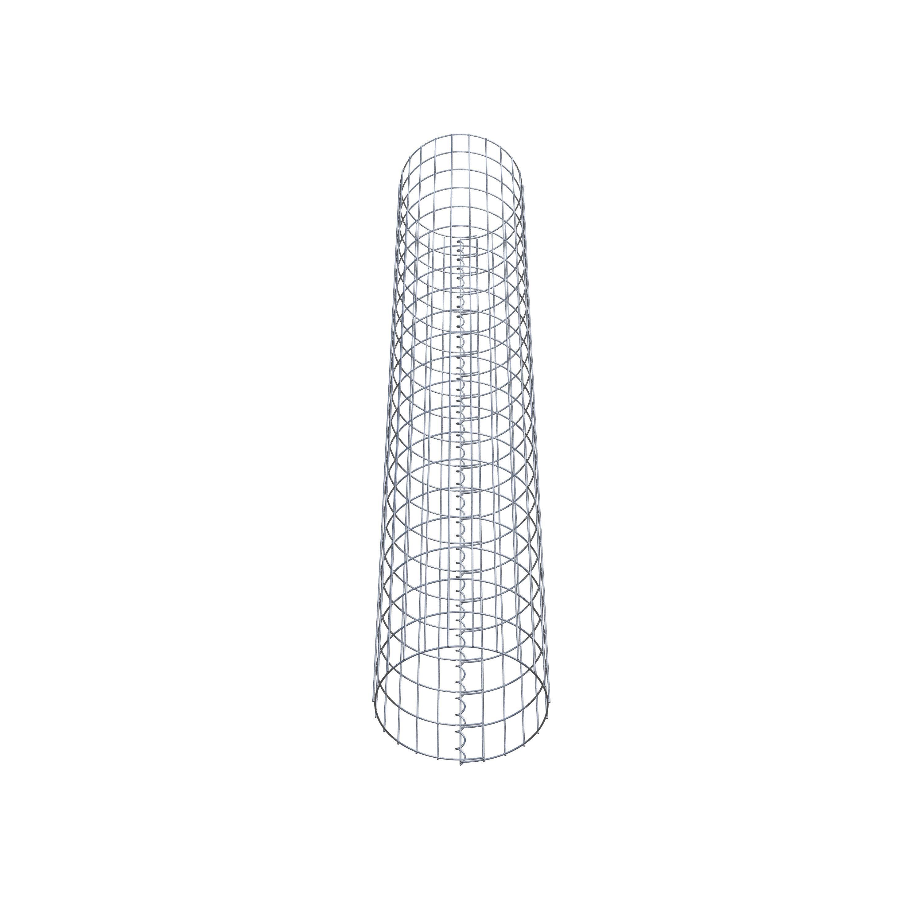 Gabion column diameter 37 cm, MW 5 x 10 cm round