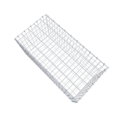 Gabion 100 cm x 50 cm x 50 cm (L x H x P), mailles 5 x 10 cm, anneau en spirale