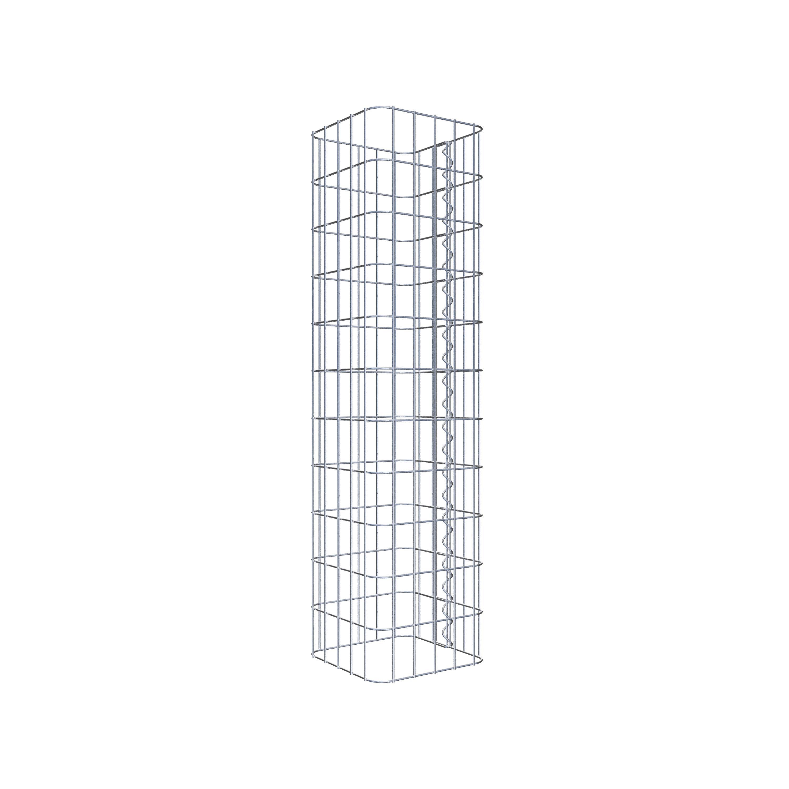 Gabionensäule 27 x 27 cm, MW 5 x 10 cm eckig