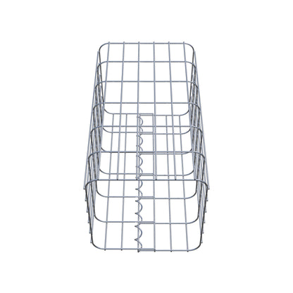 Gabionsøjle 32 x 32 cm, MW 5 x 10 cm kvadratisk