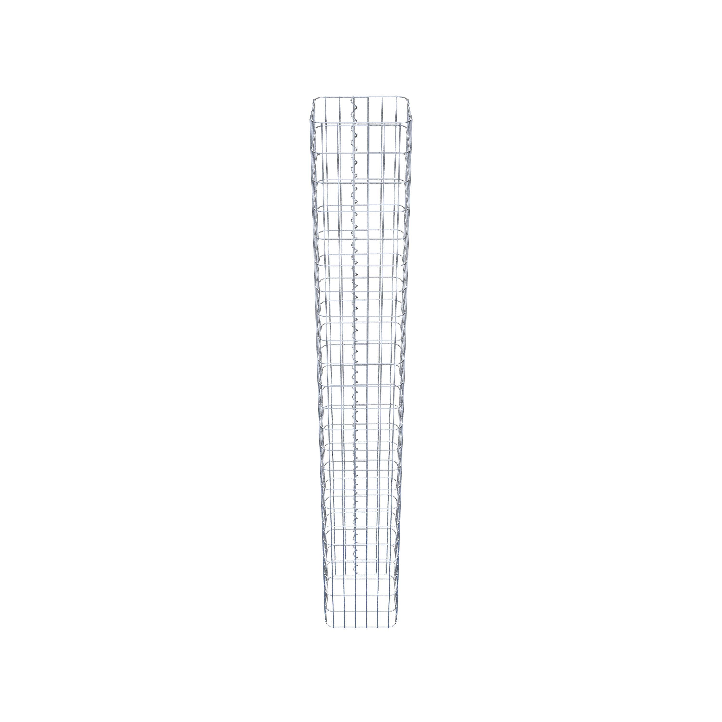 Gabion column 32 x 32 cm, MW 5 x 10 cm square