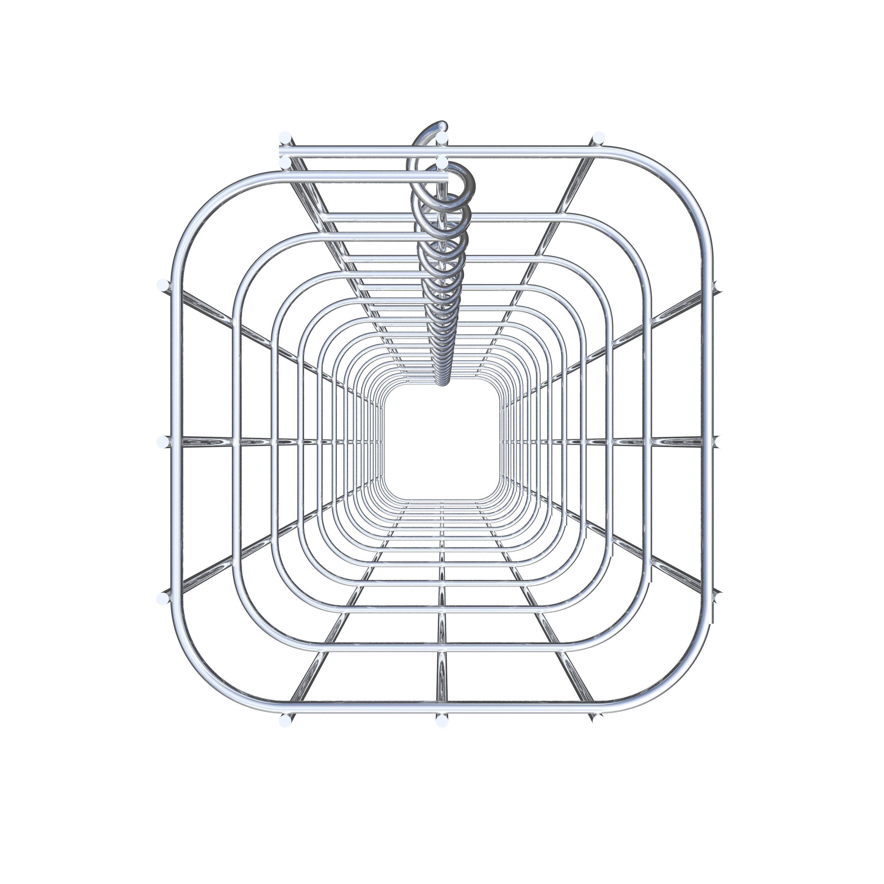 Gabion column 17 x 17 cm, MW 5 x 10 cm square