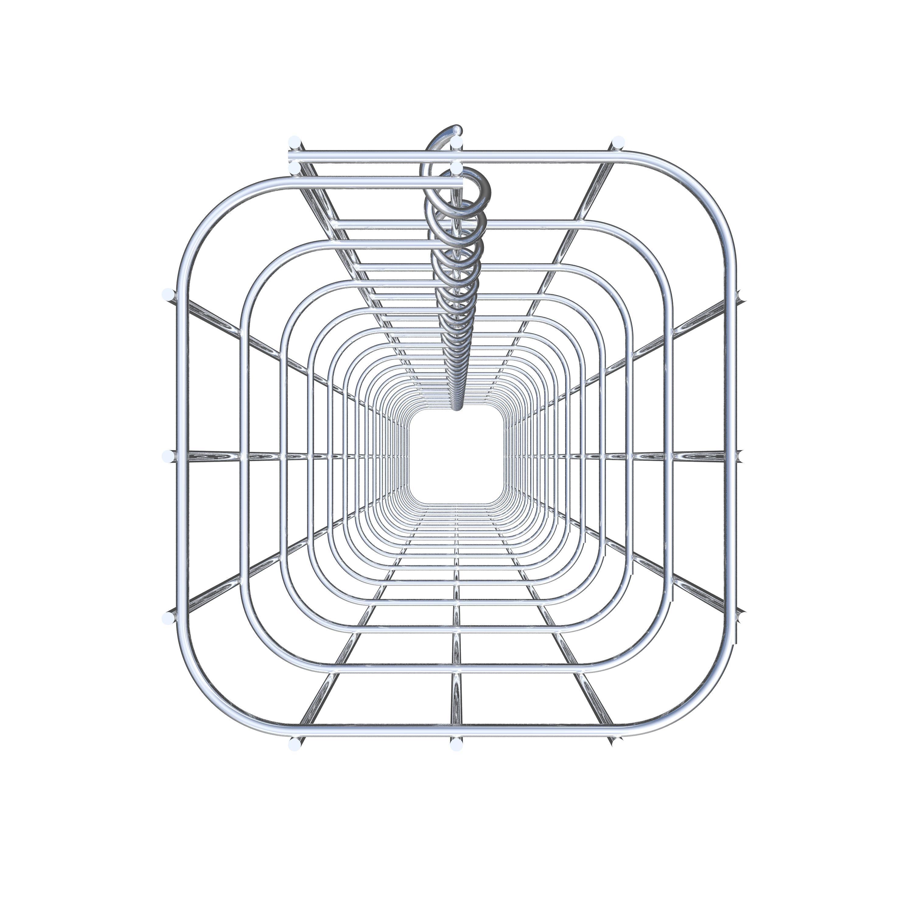 Gabion column 17 x 17 cm, MW 5 x 10 cm square