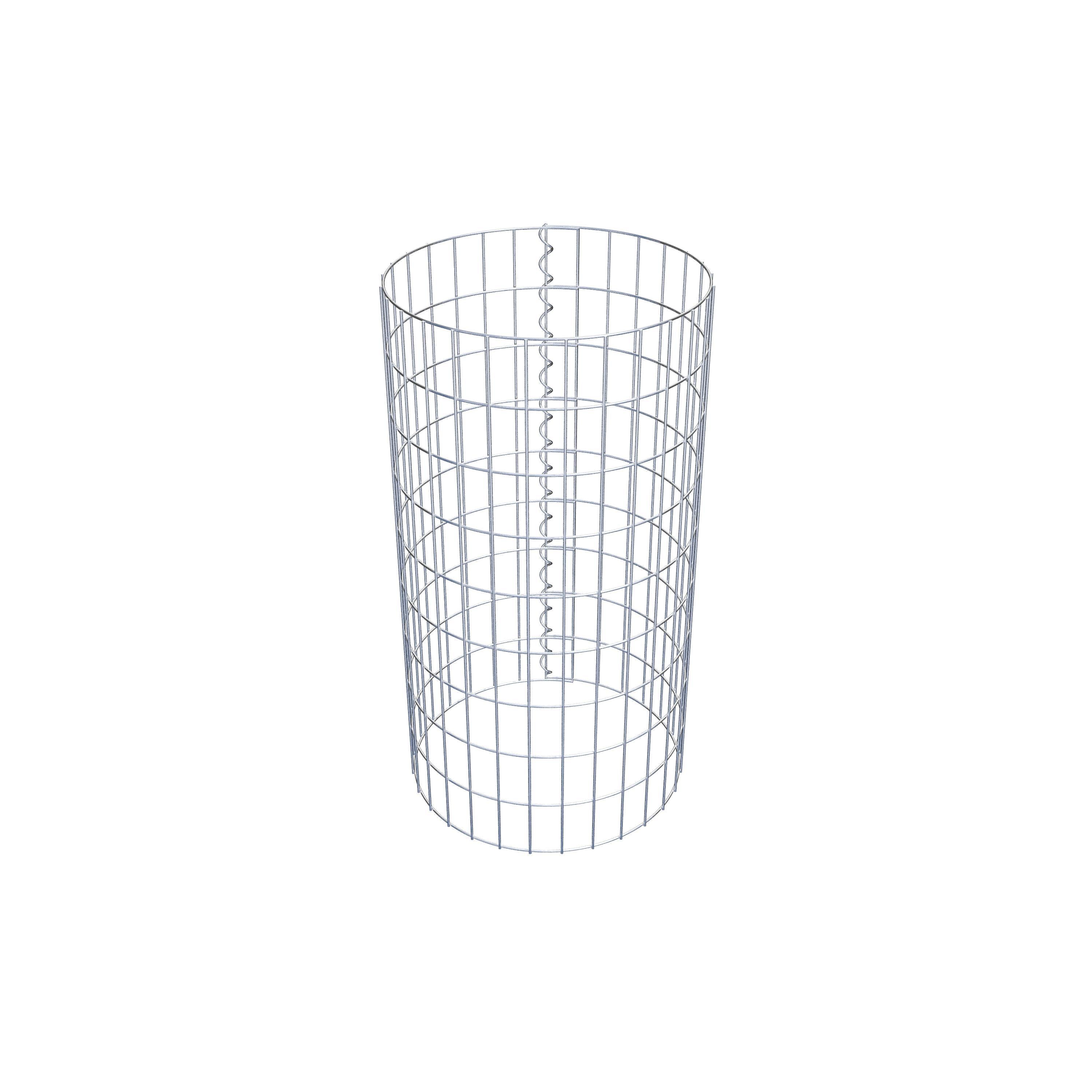 Gabionensäule Durchmesser 47 cm, MW 5 x 10 cm rund