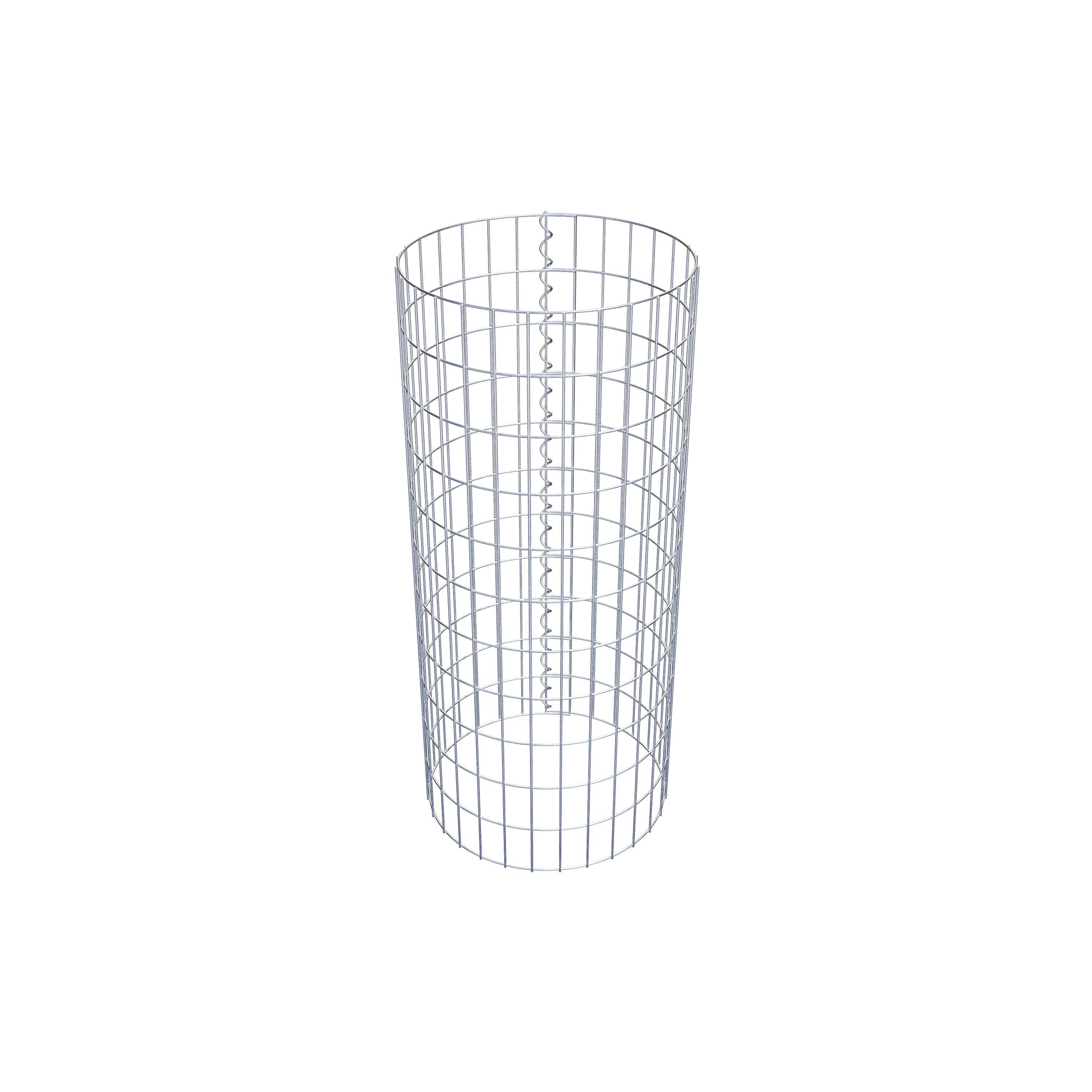 Schanskorf kolom diameter 47 cm, MW 5 x 10 cm rond