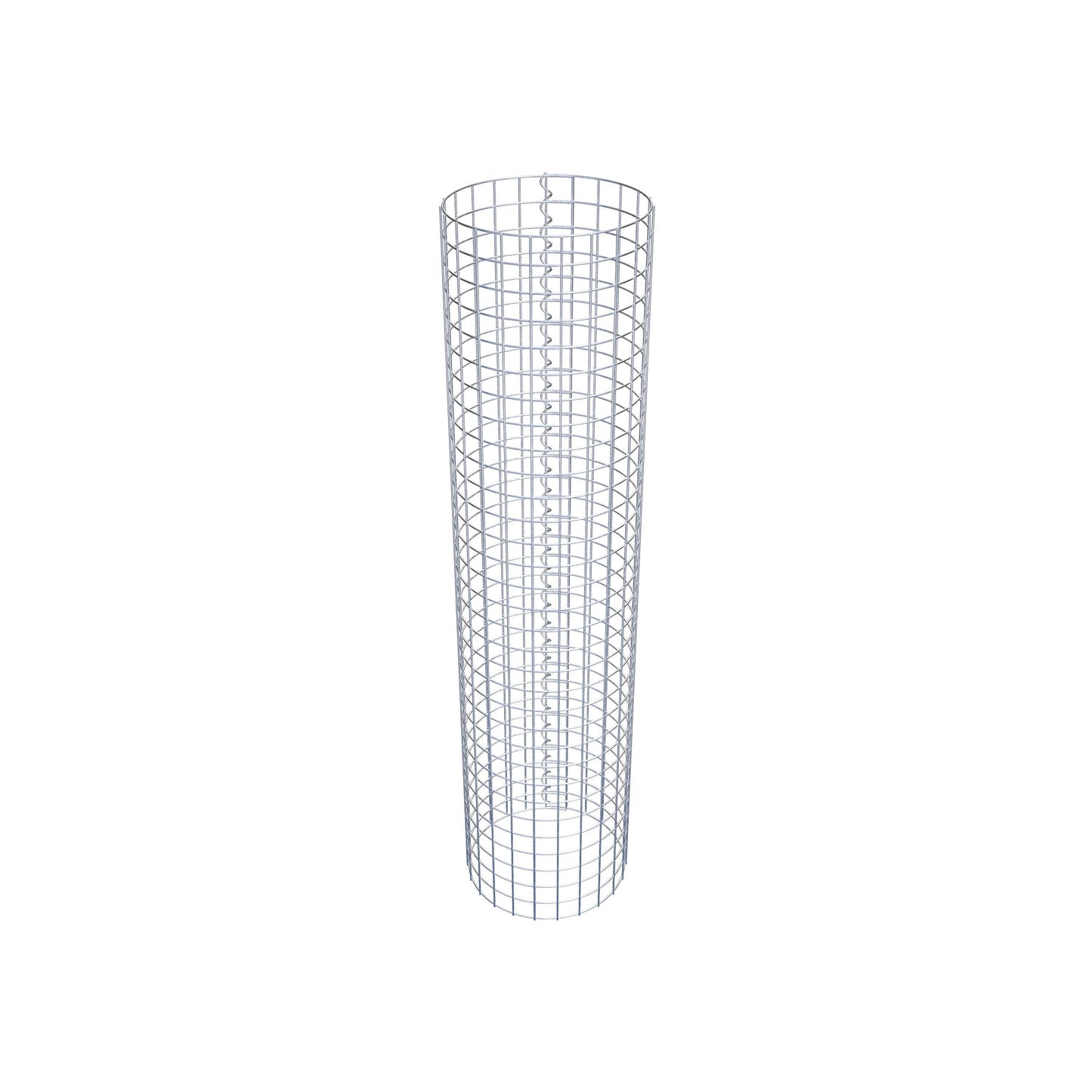 Coluna de gabião diâmetro 37 cm MW 5 x 5 cm redondo