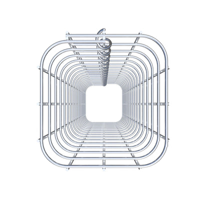 Gabionsøjle 17 x 17 cm, MW 5 x 5 cm kvadratisk