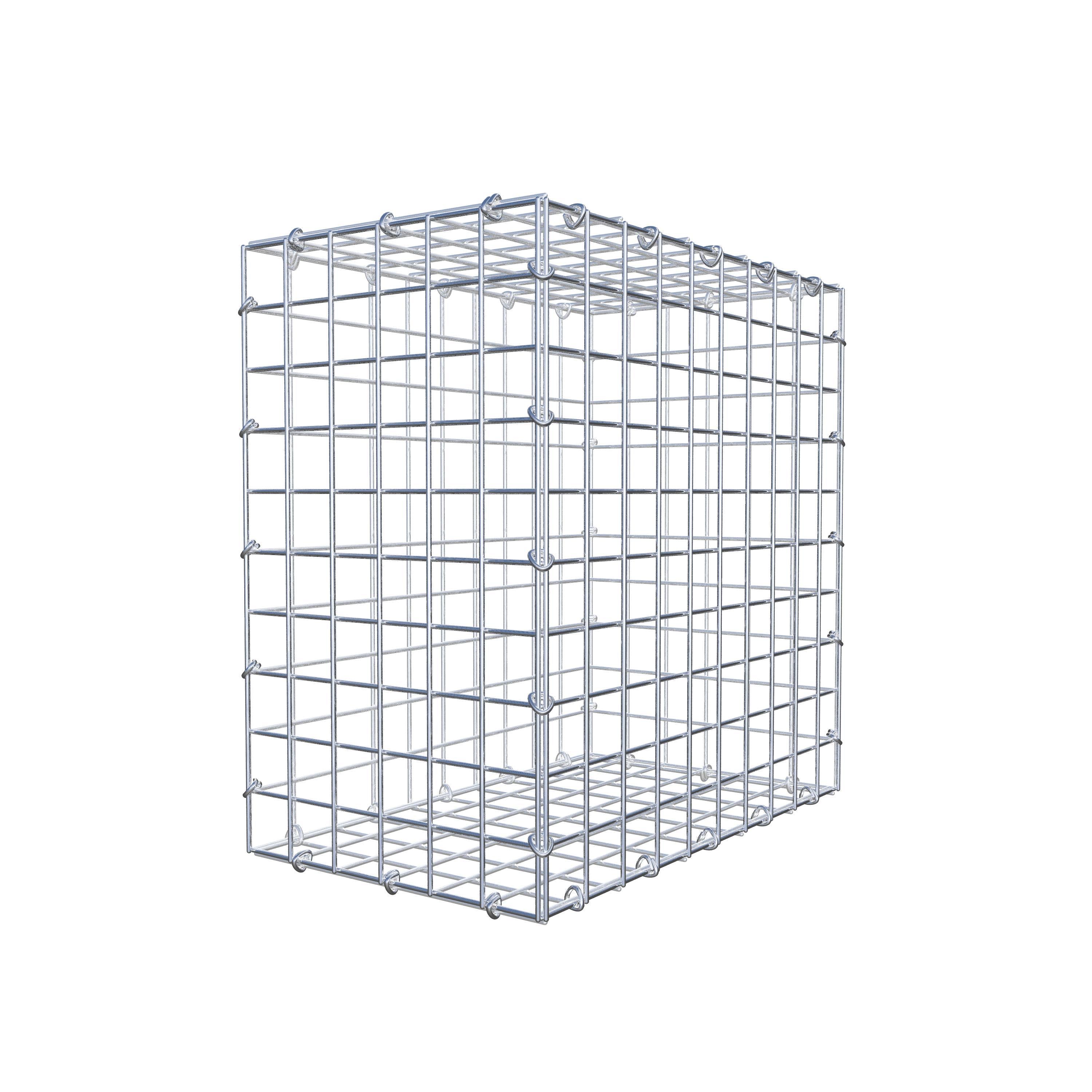 Gabion 50 cm x 50 cm x 30 cm (L x H x D), mesh size 5 cm x 5 cm, C-ring