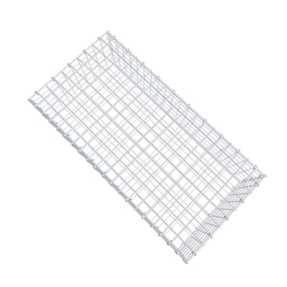 Gabion 100 cm x 30 cm x 50 cm (L x H x D), mesh size 5 cm x 5 cm, C-ring