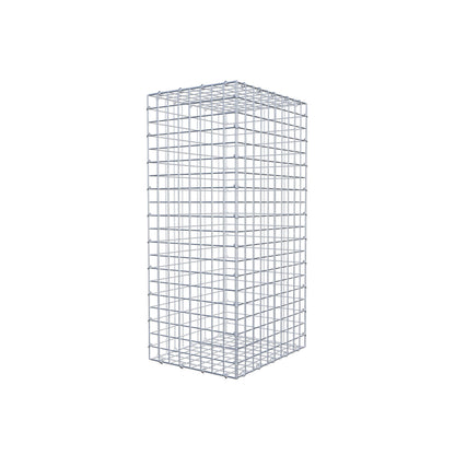 Gabione 100 cm x 50 cm x 40 cm (L x H x T), Maschenweite 5 cm x 5 cm, C-Ring