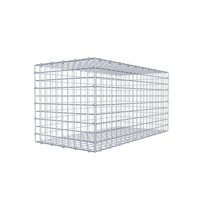 Gabion 100 cm x 50 cm x 50 cm (L x H x P), mailles 5 cm x 5 cm, anneau en C