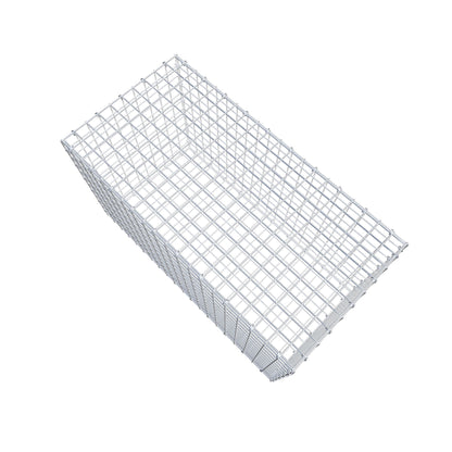 Gabion 100 cm x 60 cm x 50 cm (L x H x P), mailles 5 cm x 5 cm, anneau en C