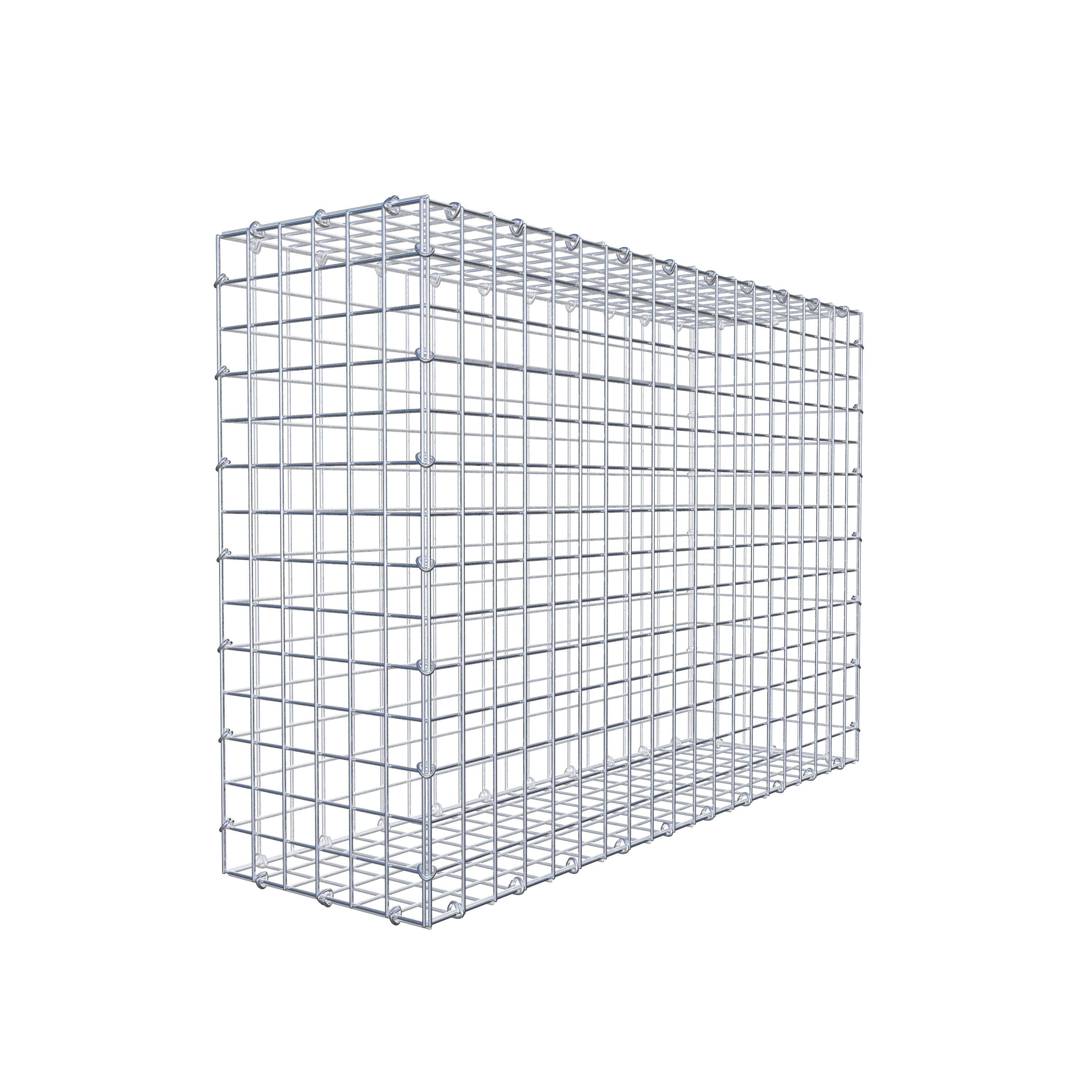 Gabion 100 cm x 70 cm x 30 cm (L x H x D), maskestørrelse 5 cm x 5 cm, C-ring