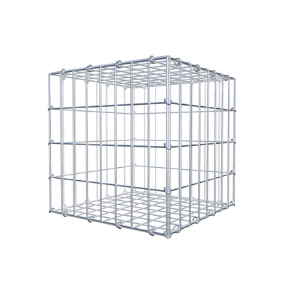 Gabion 40 cm x 40 cm x 40 cm (L x H x D), mesh size 5 cm x 10 cm, C-ring