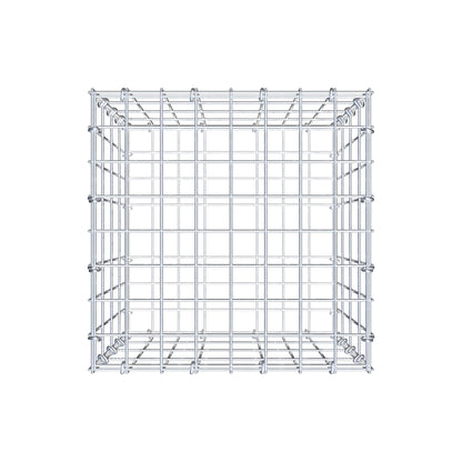 Gabion 40 cm x 40 cm x 40 cm (L x H x D), mesh size 5 cm x 10 cm, C-ring