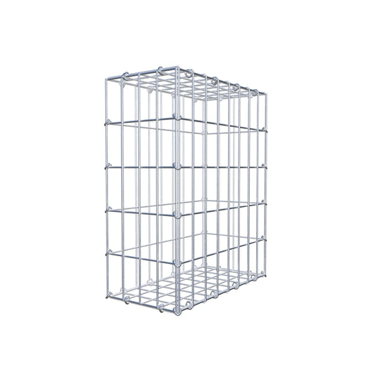 Gabion 50 cm x 40 cm x 20 cm (L x H x D), maskstorlek 5 cm x 10 cm, C-ring