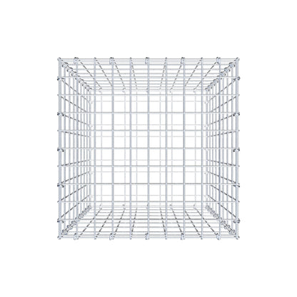 Gabion 80 cm x 50 cm x 50 cm (L x H x D), maskestørrelse 5 cm x 10 cm, C-ring