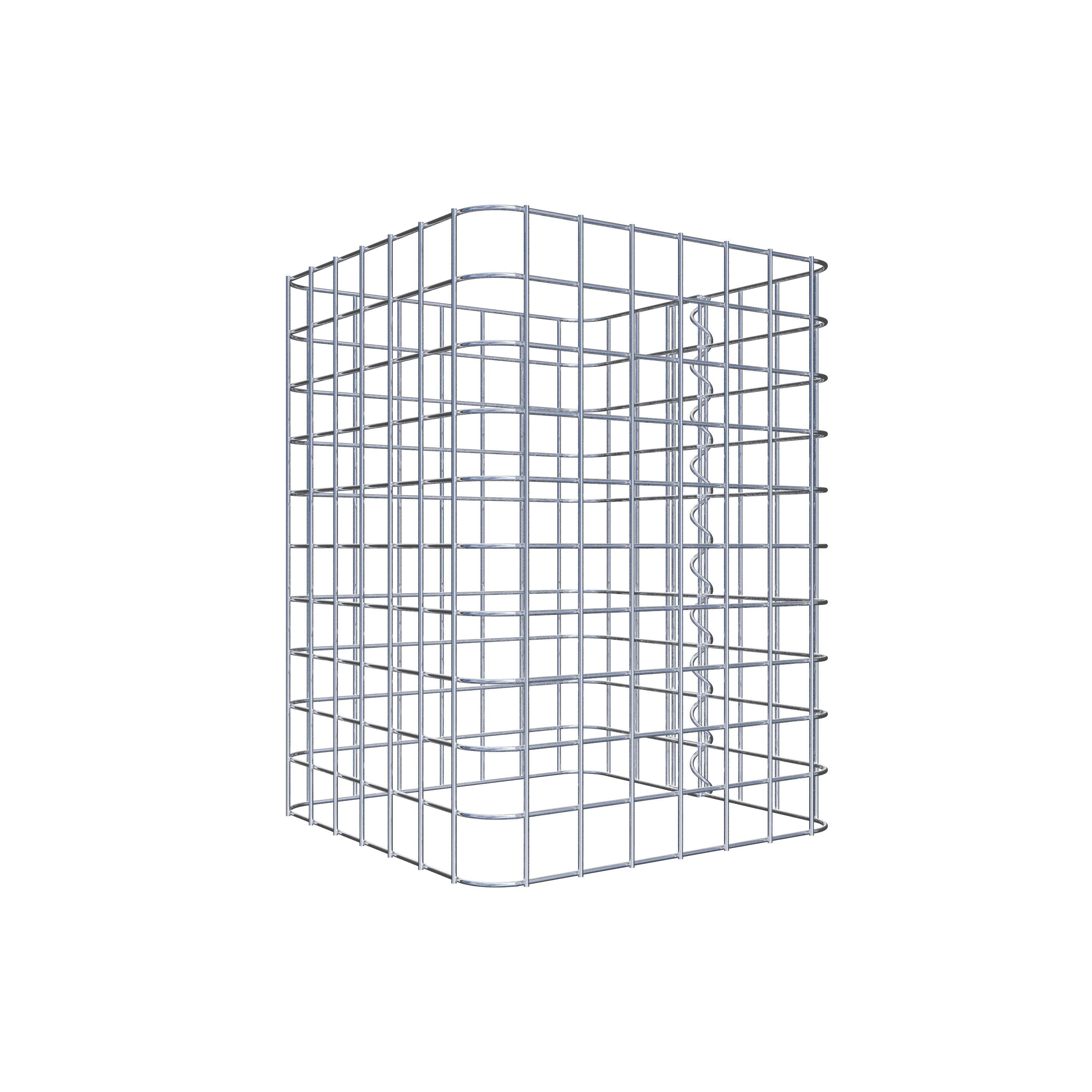 Gabion column 42 x 42 cm MW 5 x 5 cm square